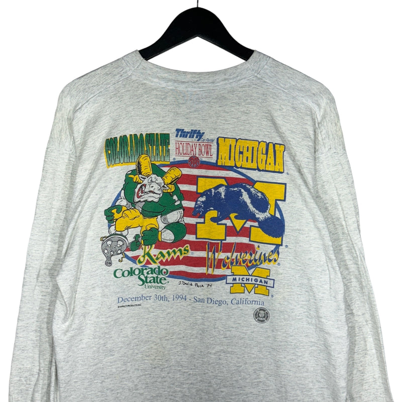 Vintage Colorado State vs. Michigan Holiday Bowl Long Sleeve