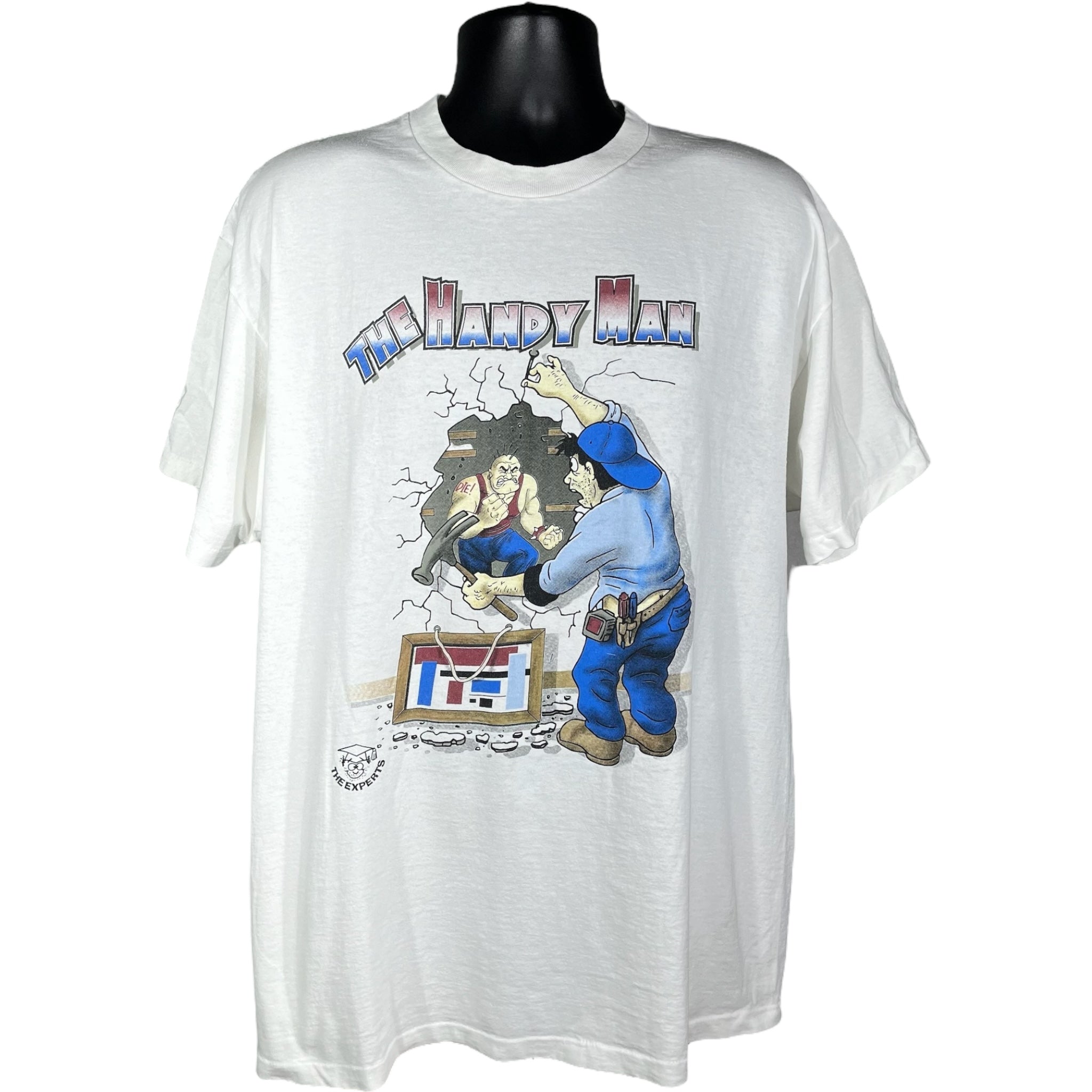 Vintage The Handy Man Humor Tee