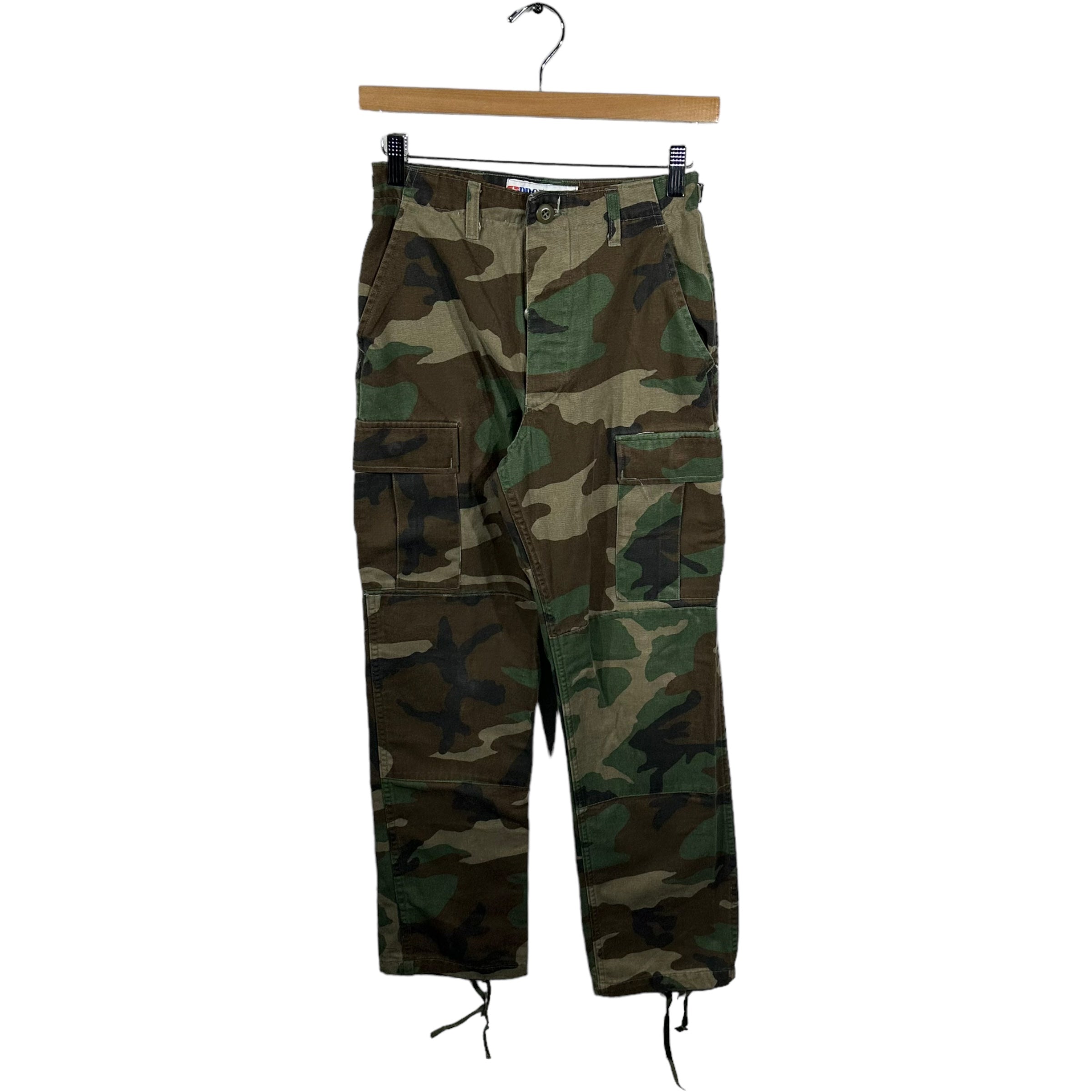 Vintage Military Woodland Camo Pants