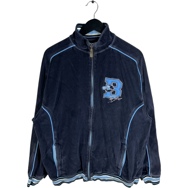 Vintage School Of Hard Knocks Velvet Track Jacket