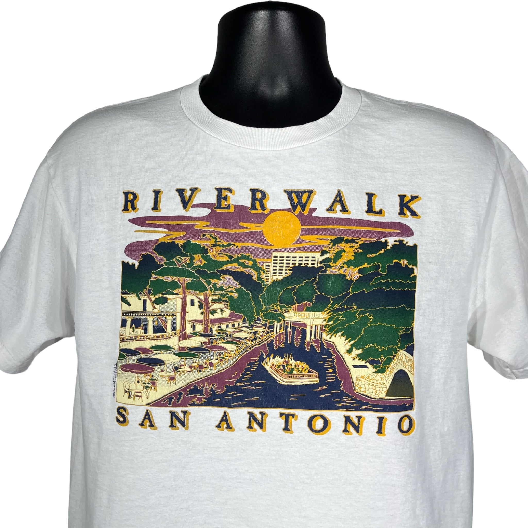 Vintage Riverwalk San Antonio Tee