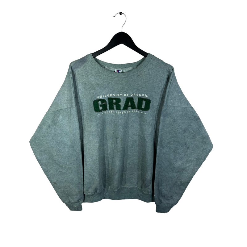 Vintage University of Oregon Grad Crewneck