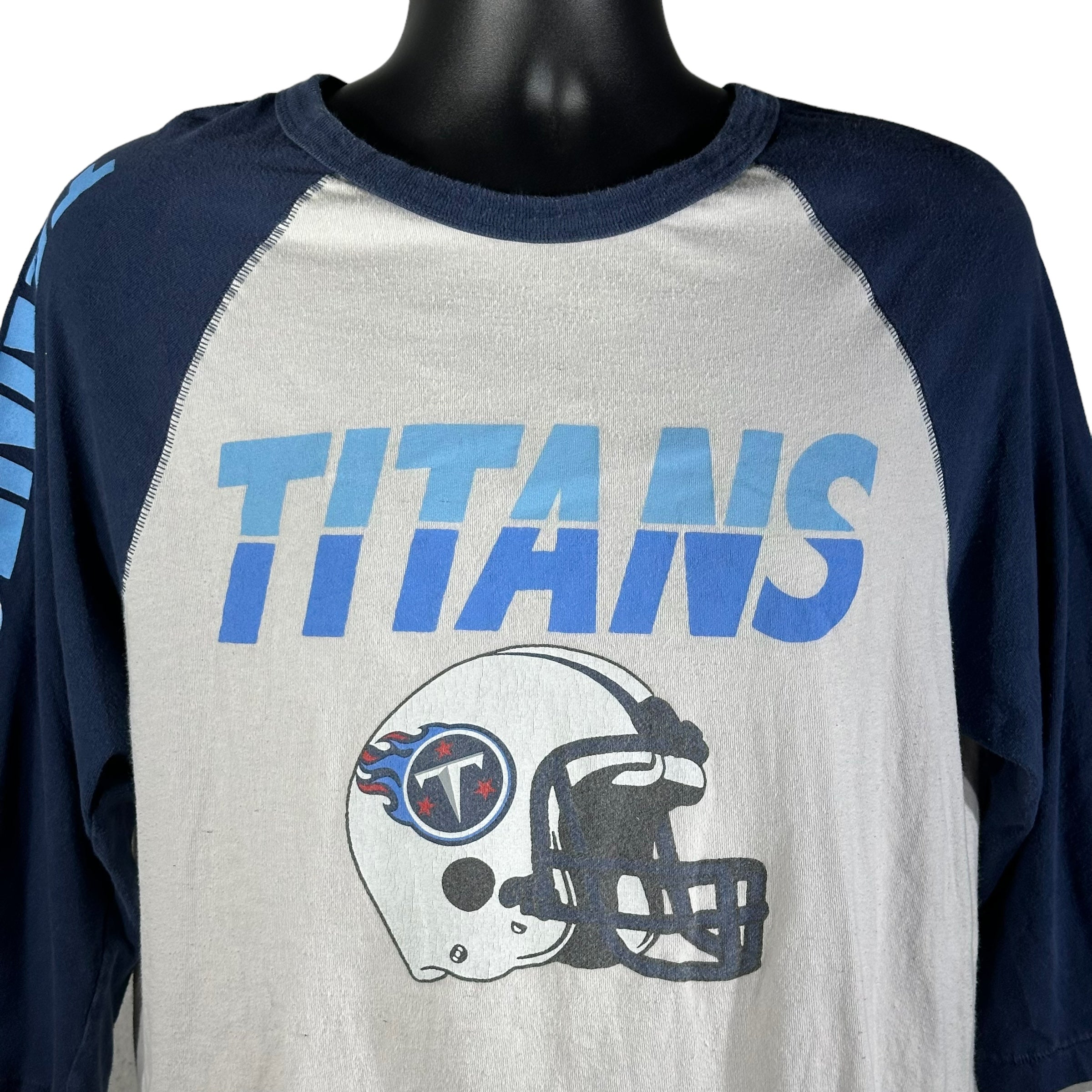 Vintage Tennessee Titans 3/4 Sleeve Tee