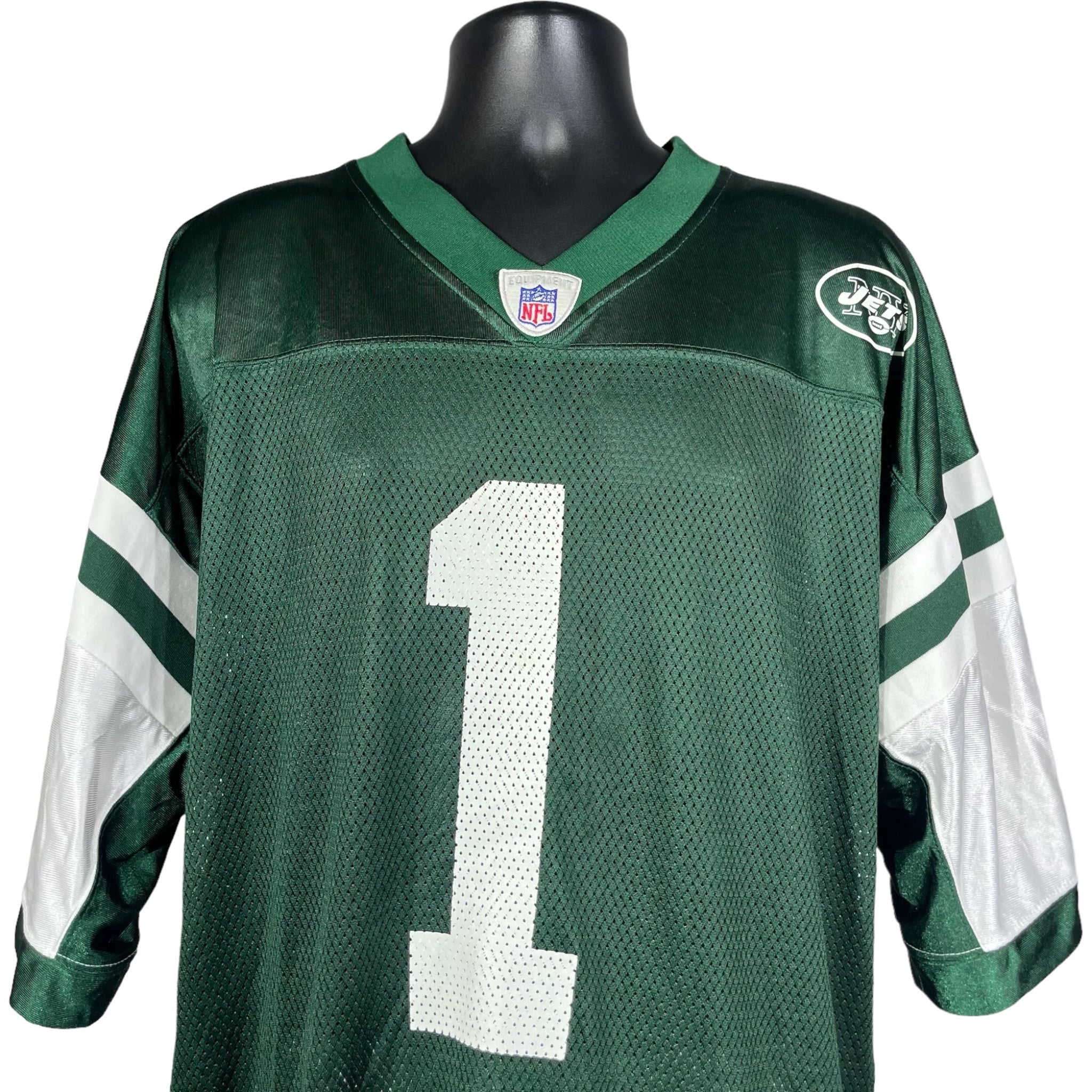 Vintage New York Jets Mike Nugent #1 Jersey