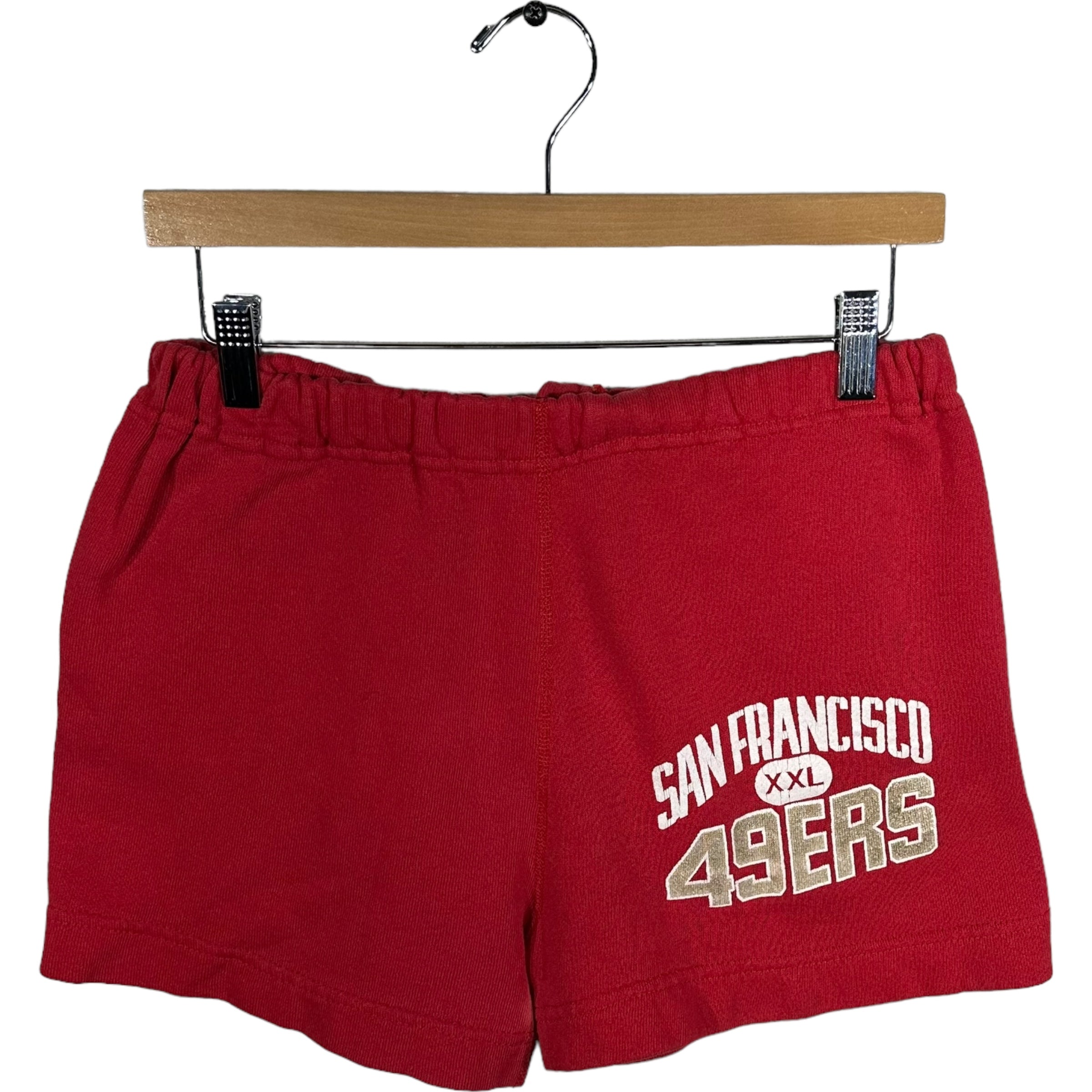 Vintage San Francisco 49ers Elastic Gym Shorts