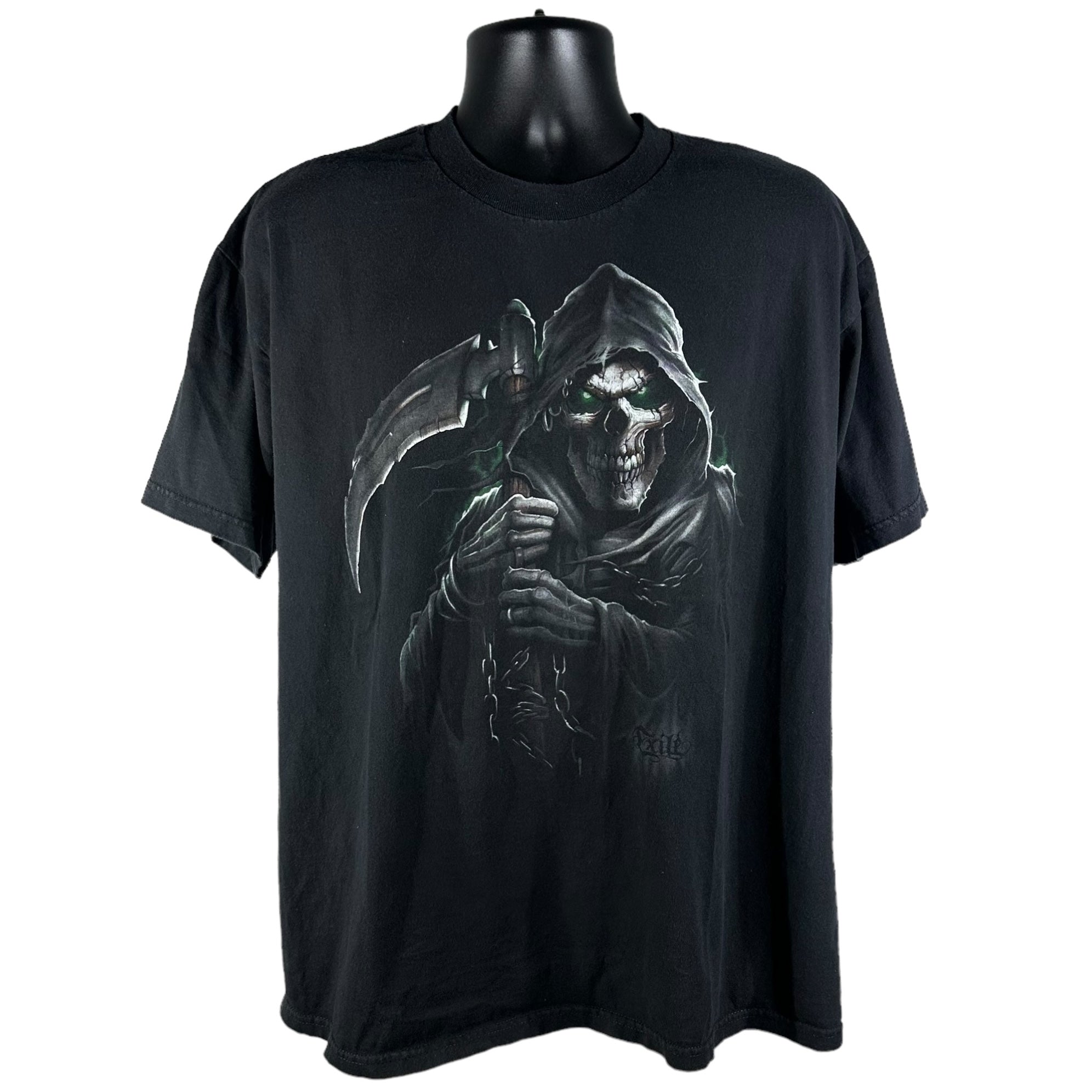 Vintage Exile Grim Reaper Skeleton tee