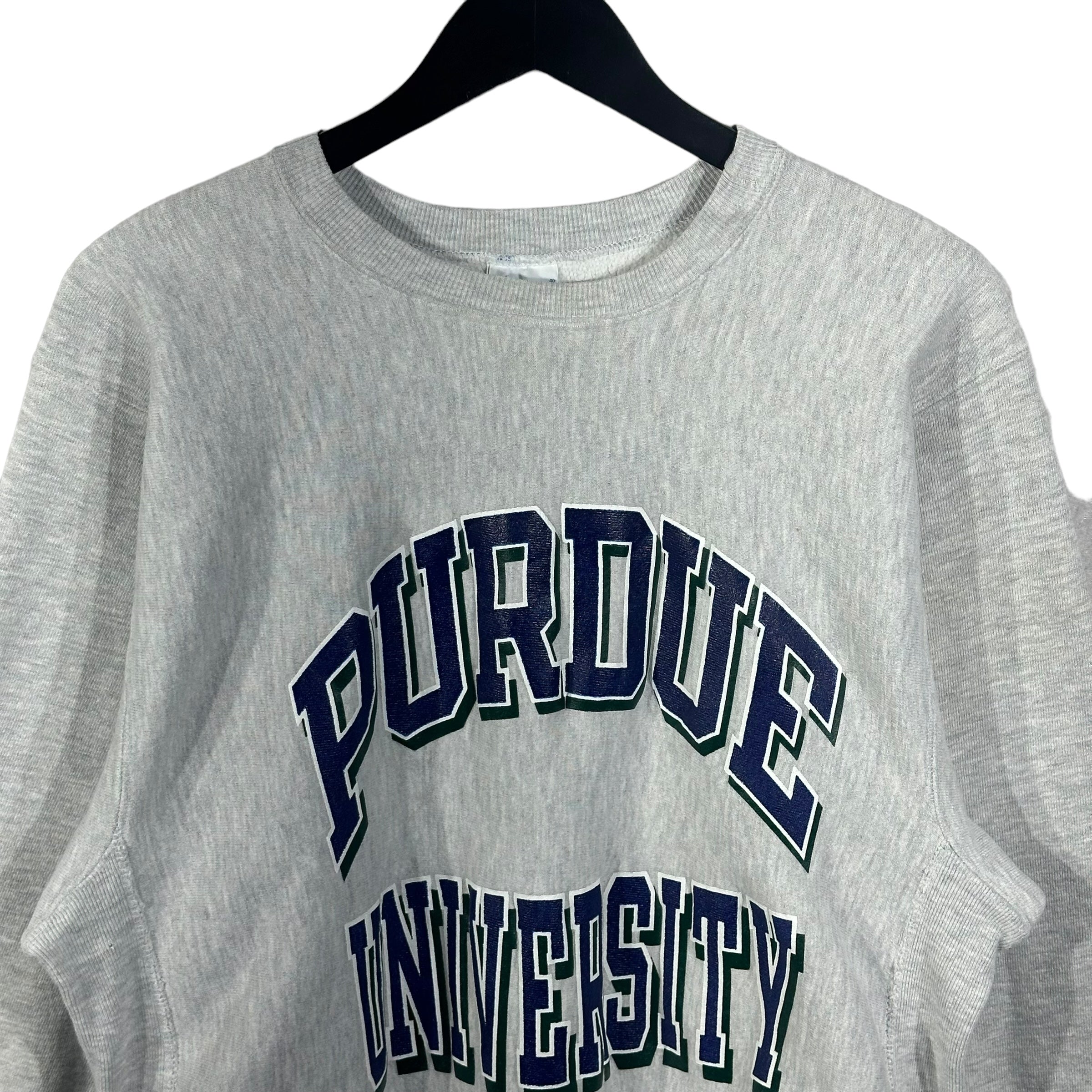 Vintage Purdue University Champion Reverse Weave Crewneck 90s