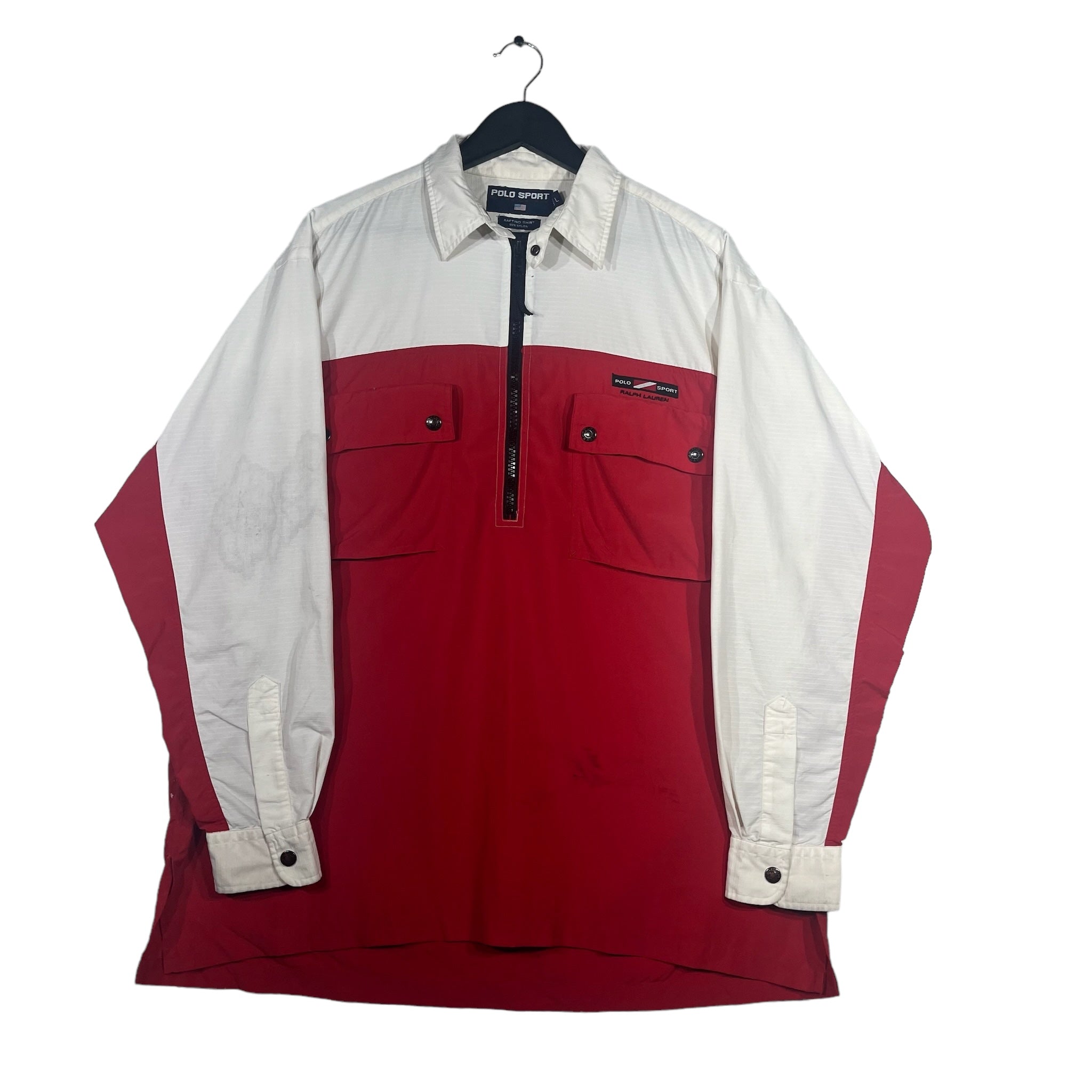 Vintage Polo Sport 1/4 Zip Light Jacket