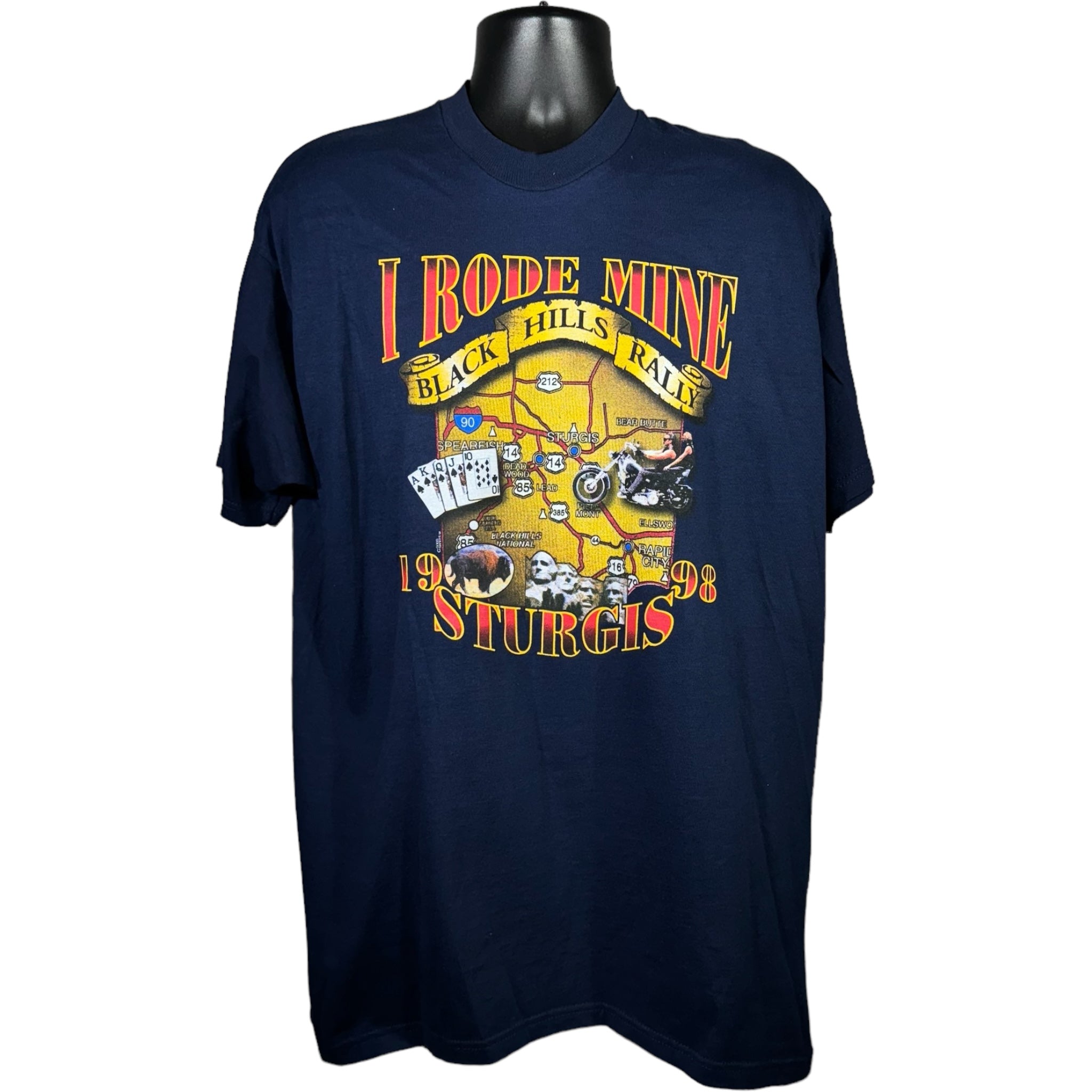 Vintage "I Rode Mine" Surgis Biker Tee 1998