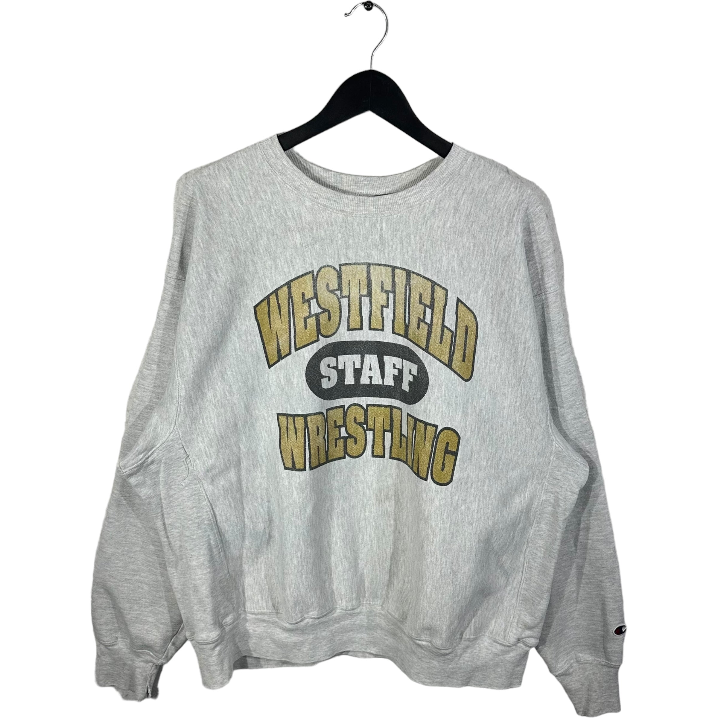 Vintage Champion Westfield Wrestling Staff Crewneck