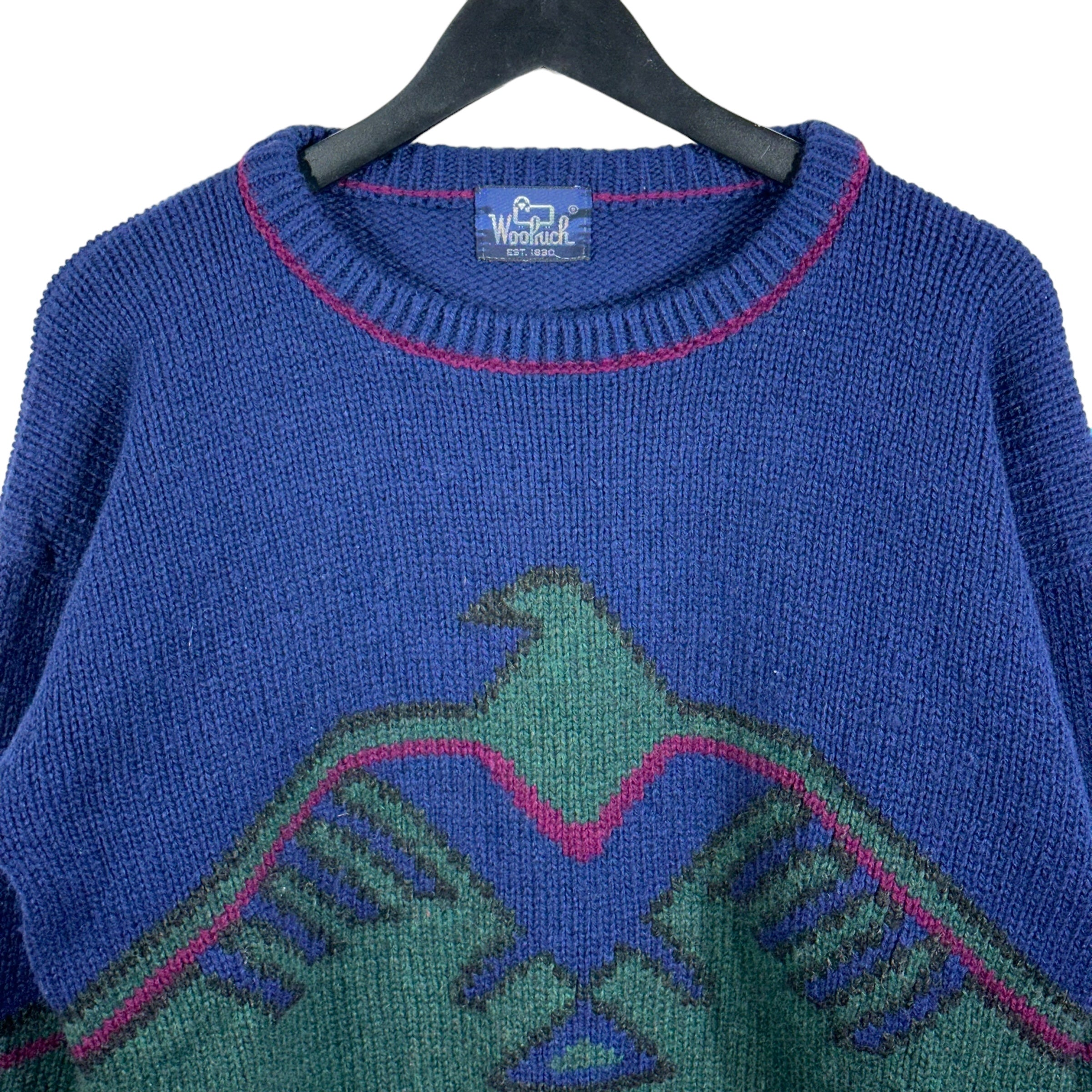 Vintage Woolrich Aztec Knit Sweater