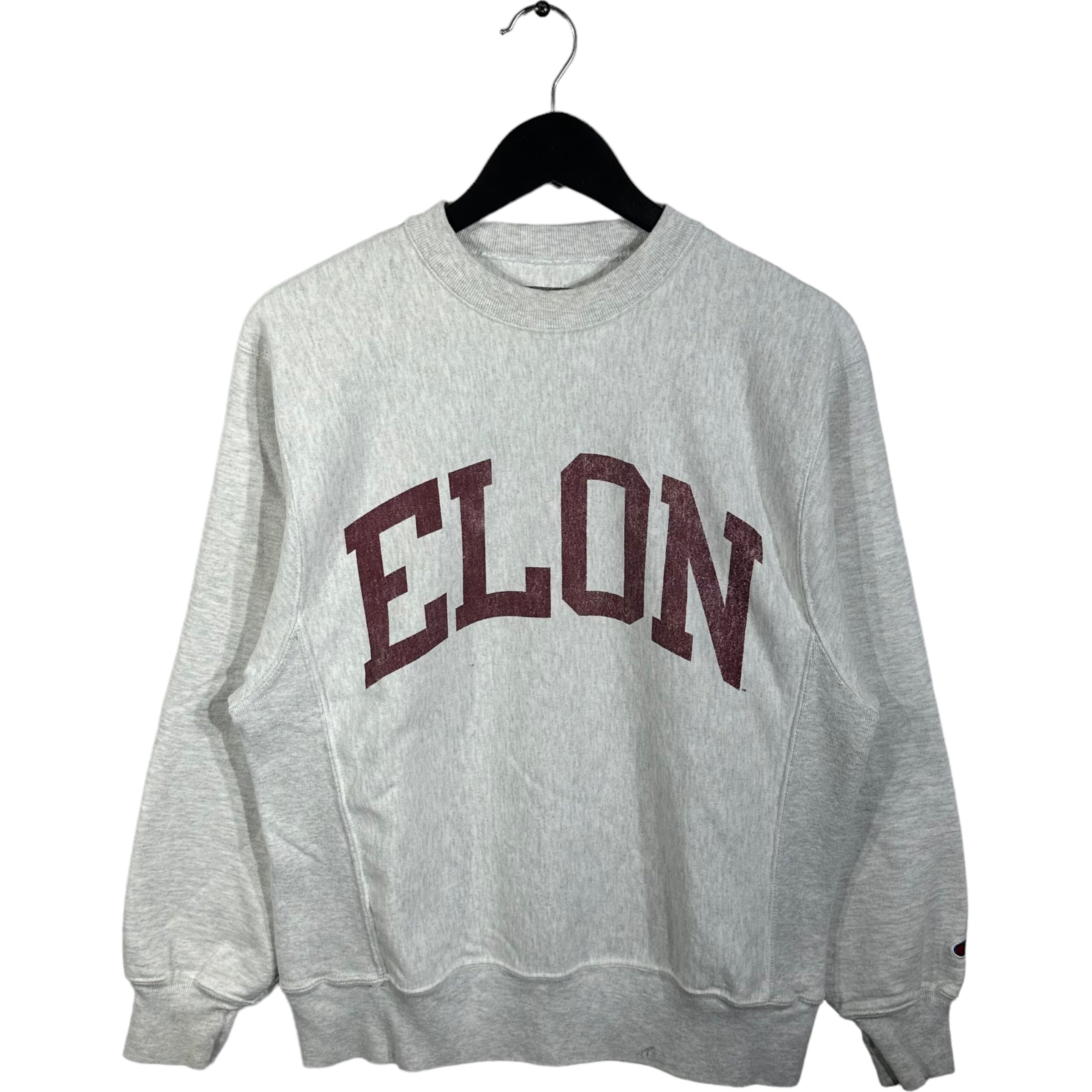 Vintage ELON University Champion Reverse Weave Crewneck