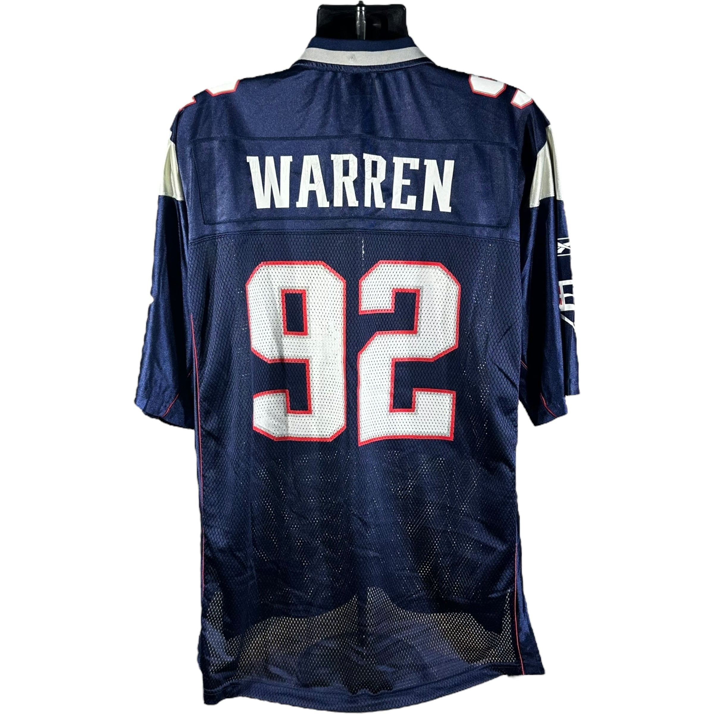 Vintage New England Patriots Gerard Warren #92 Jersey