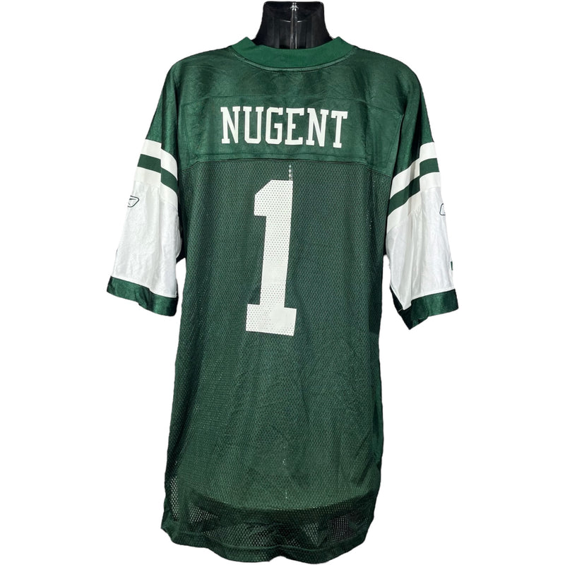 Vintage New York Jets Mike Nugent #1 Jersey