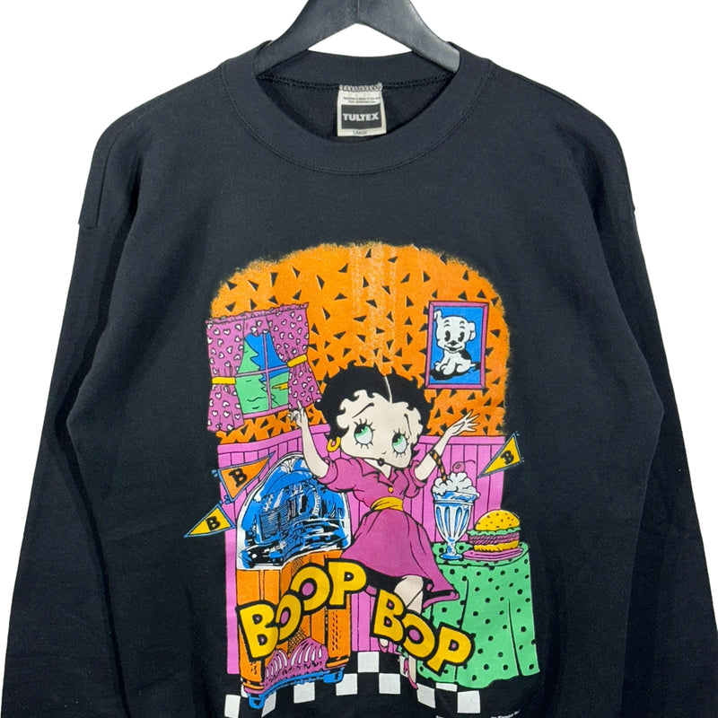 Vintage Betty Boop Diner Crewneck 90s