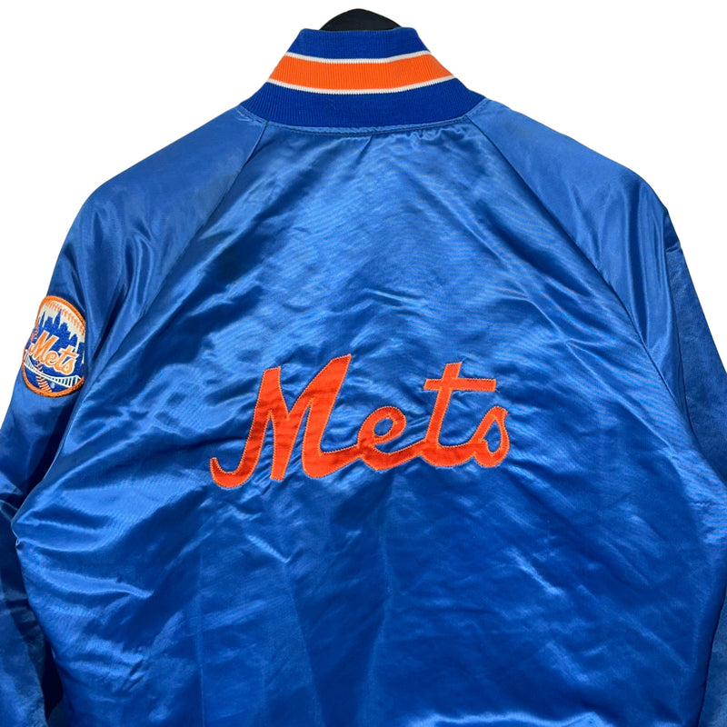 Vintage New York Mets Satin Bomber Jacket