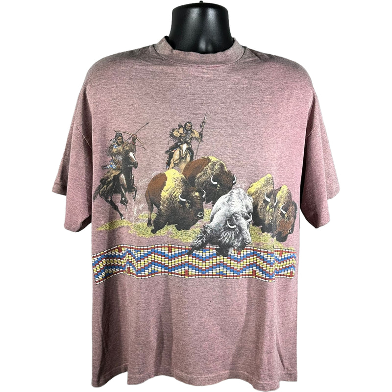 Vintage Native American Buffalo Tee