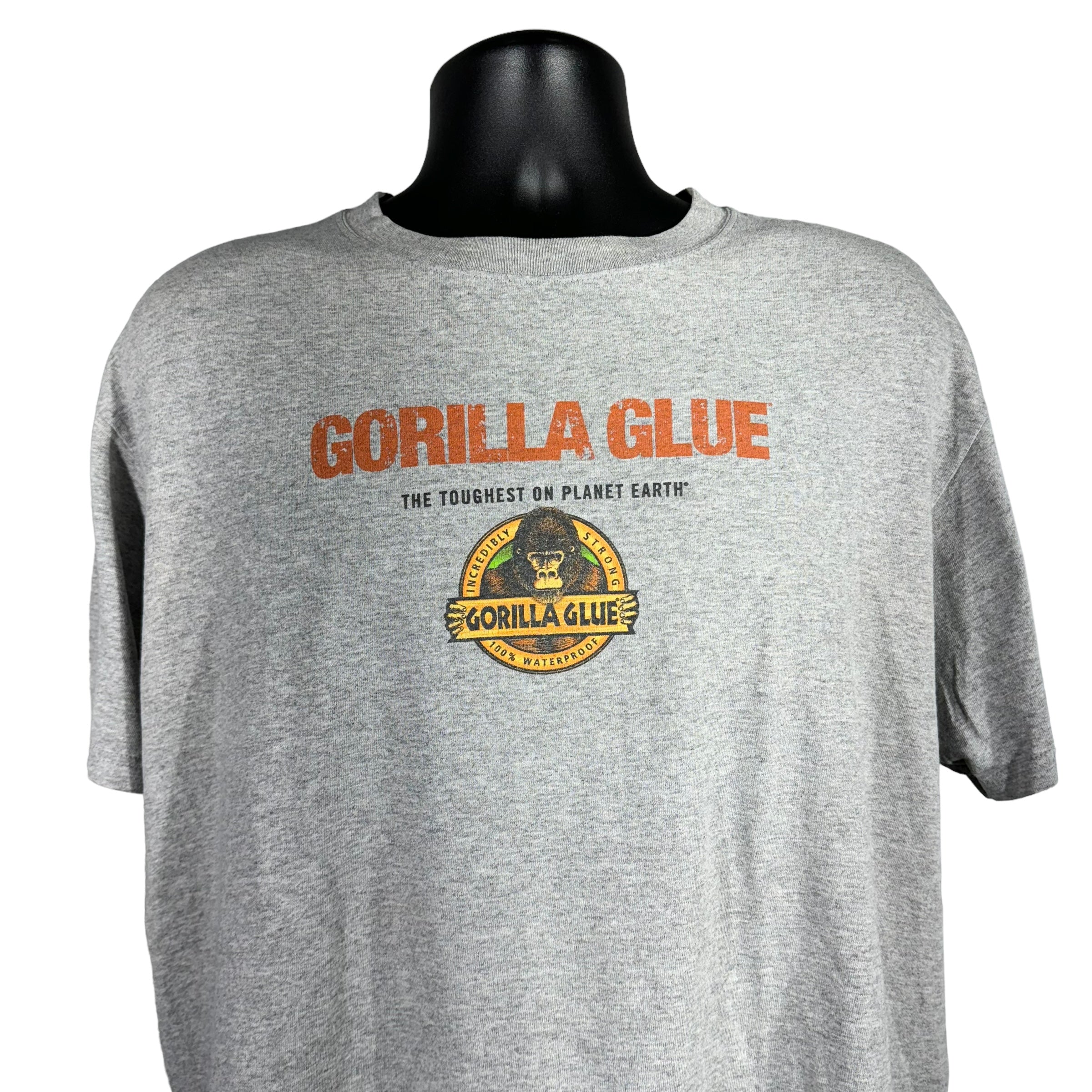 Vintage Gorilla Glue "Toughest On Planet Earth" Graphic Tee 00s