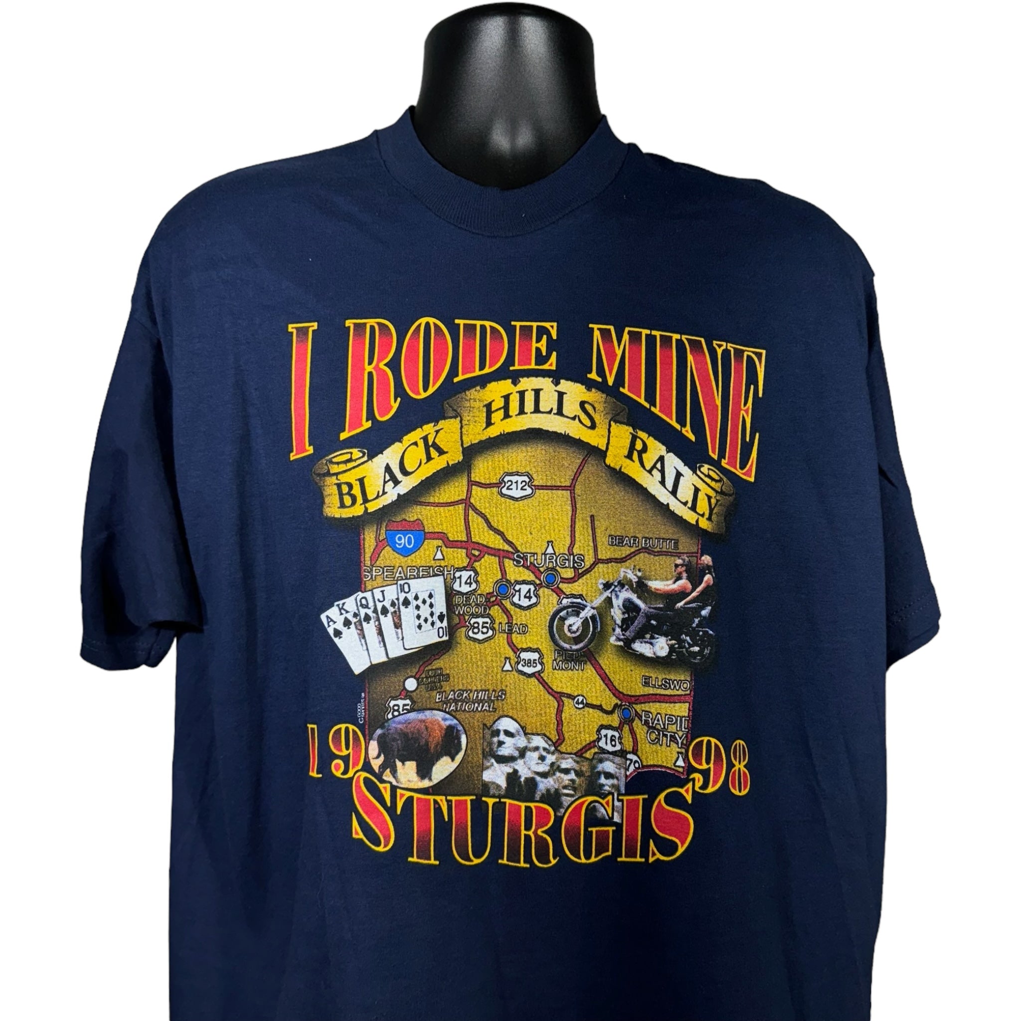 Vintage "I Rode Mine" Surgis Biker Tee 1998