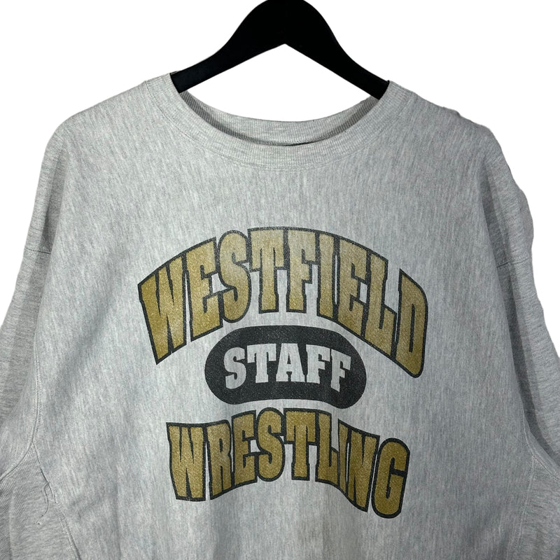 Vintage Champion Westfield Wrestling Staff Crewneck