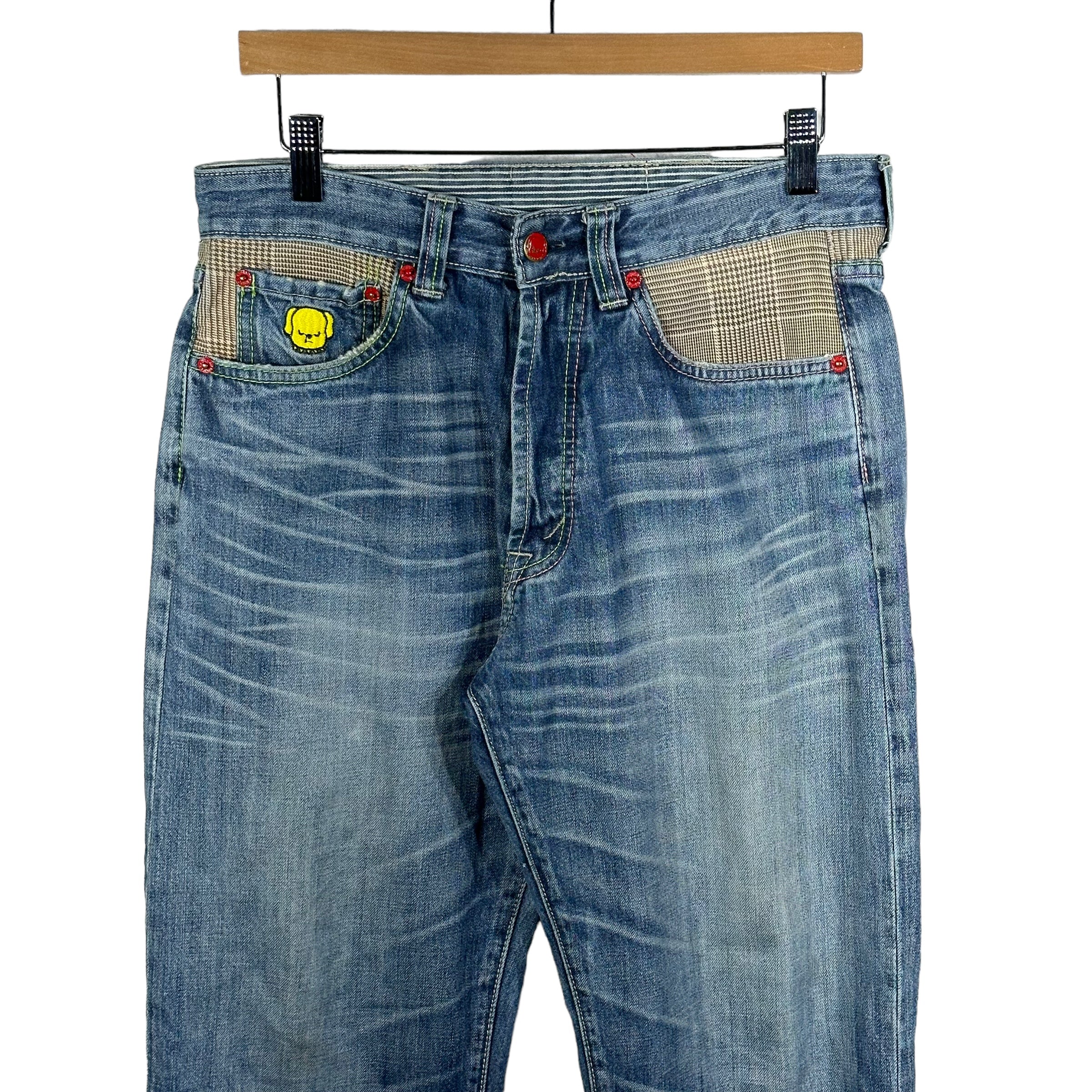 Vintage Boxer Straight Leg Denim Jeans