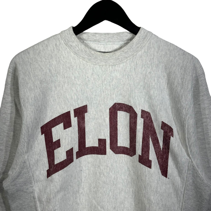 Vintage ELON University Champion Reverse Weave Crewneck