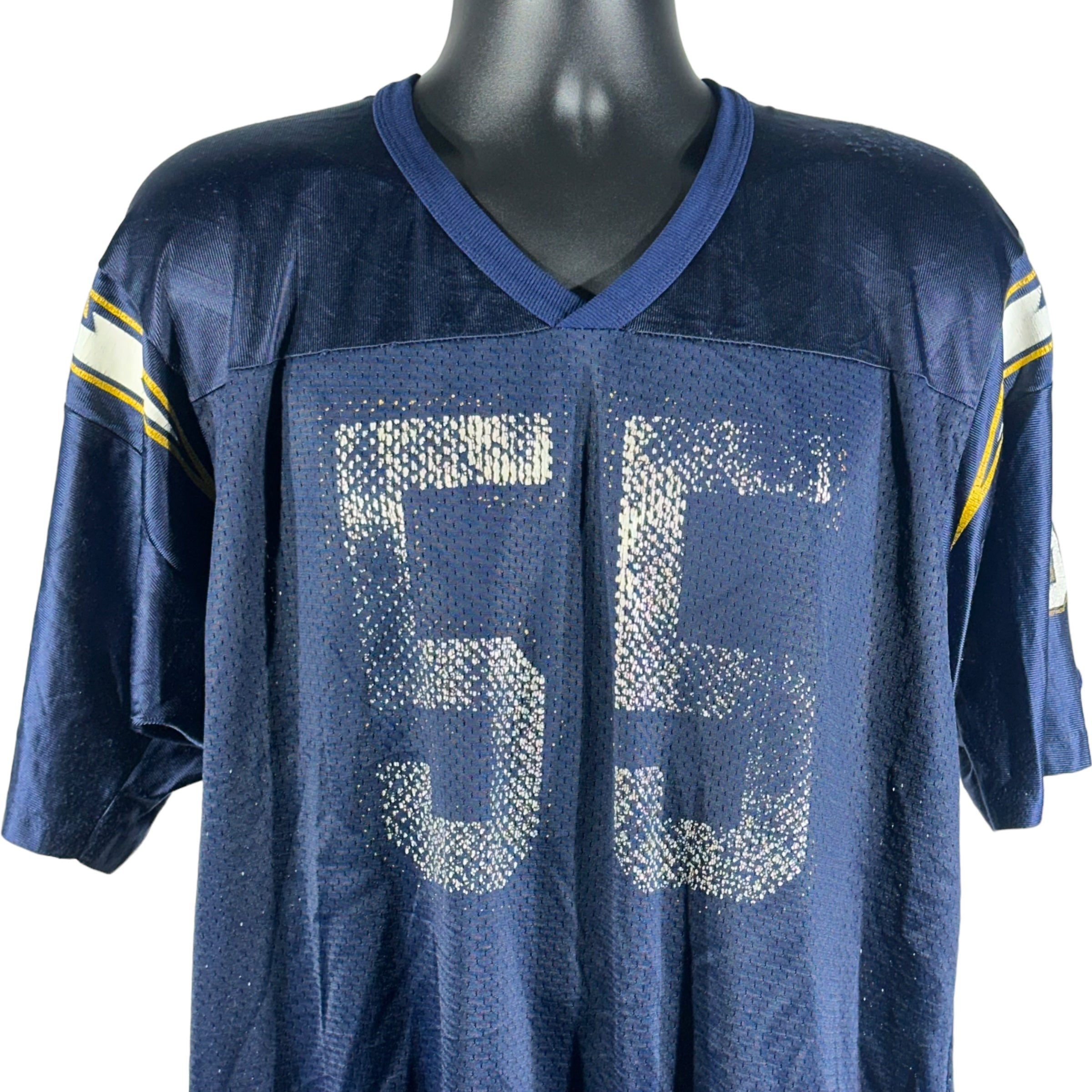 Vintage San Diego Chargers #55 Junior Seau Champion Jersey