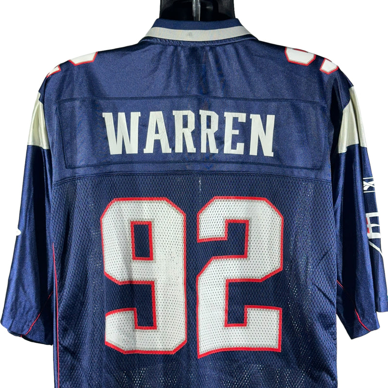 Vintage New England Patriots Gerard Warren #92 Jersey