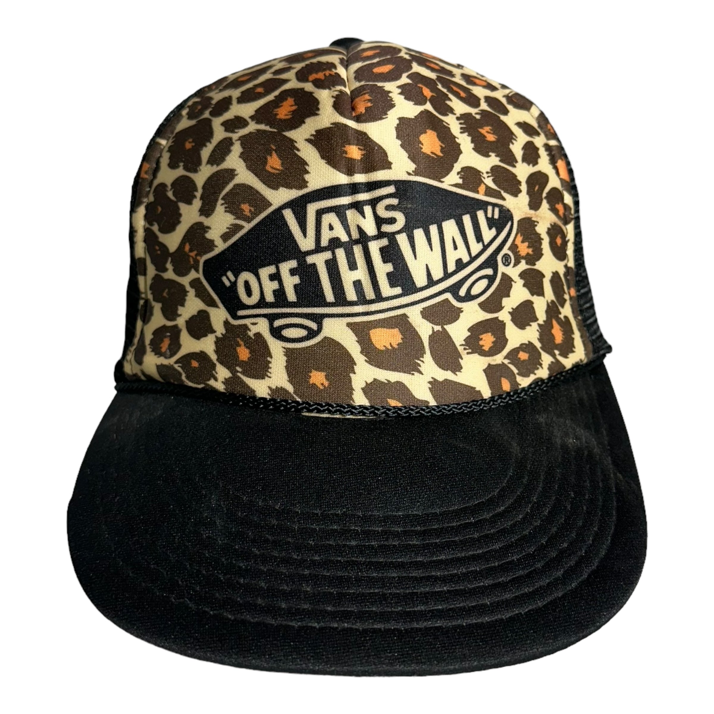 Vintage Vans "Off The Wall" Trucker Snapback Hat