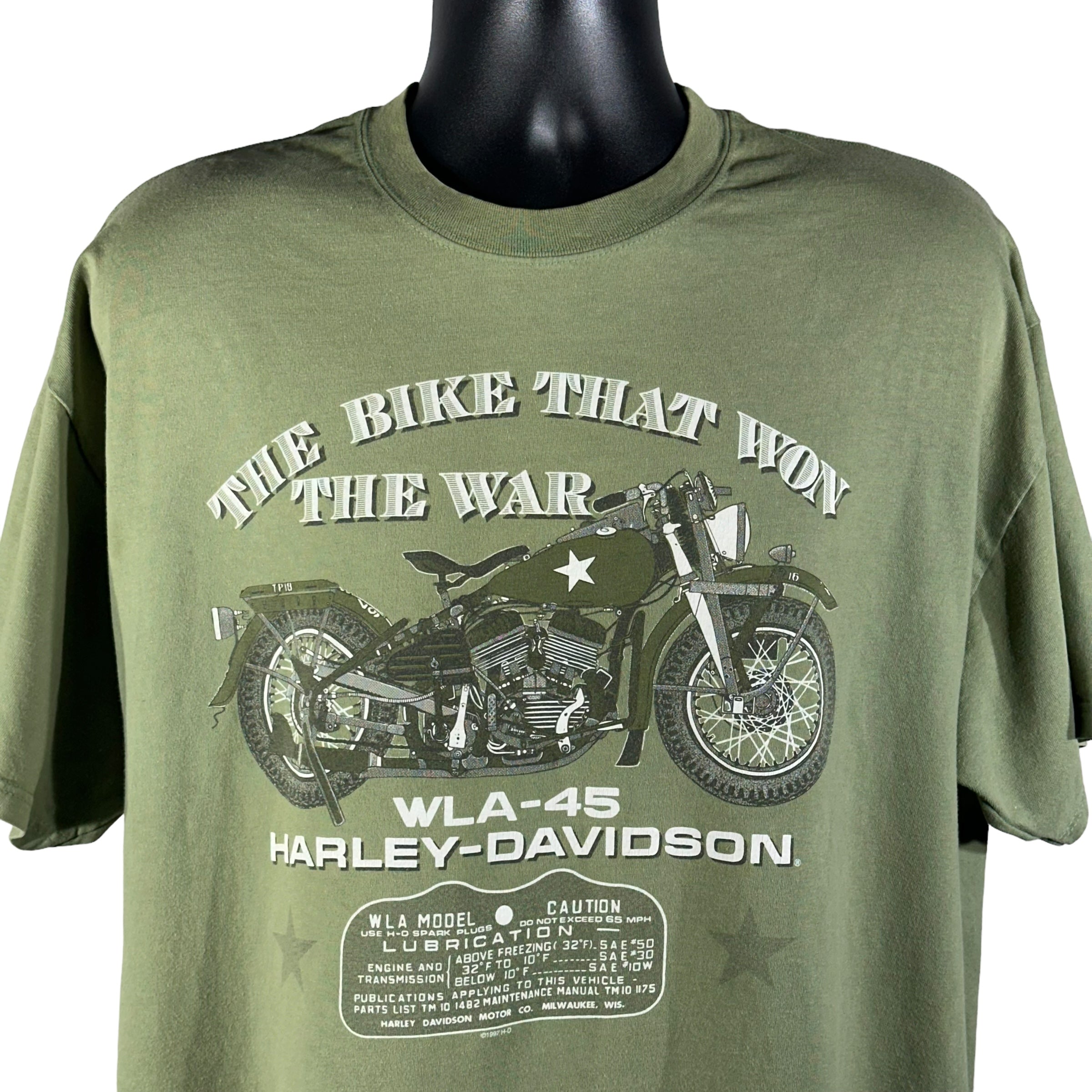 Vintage Harley Davidson Motorcycle Tee