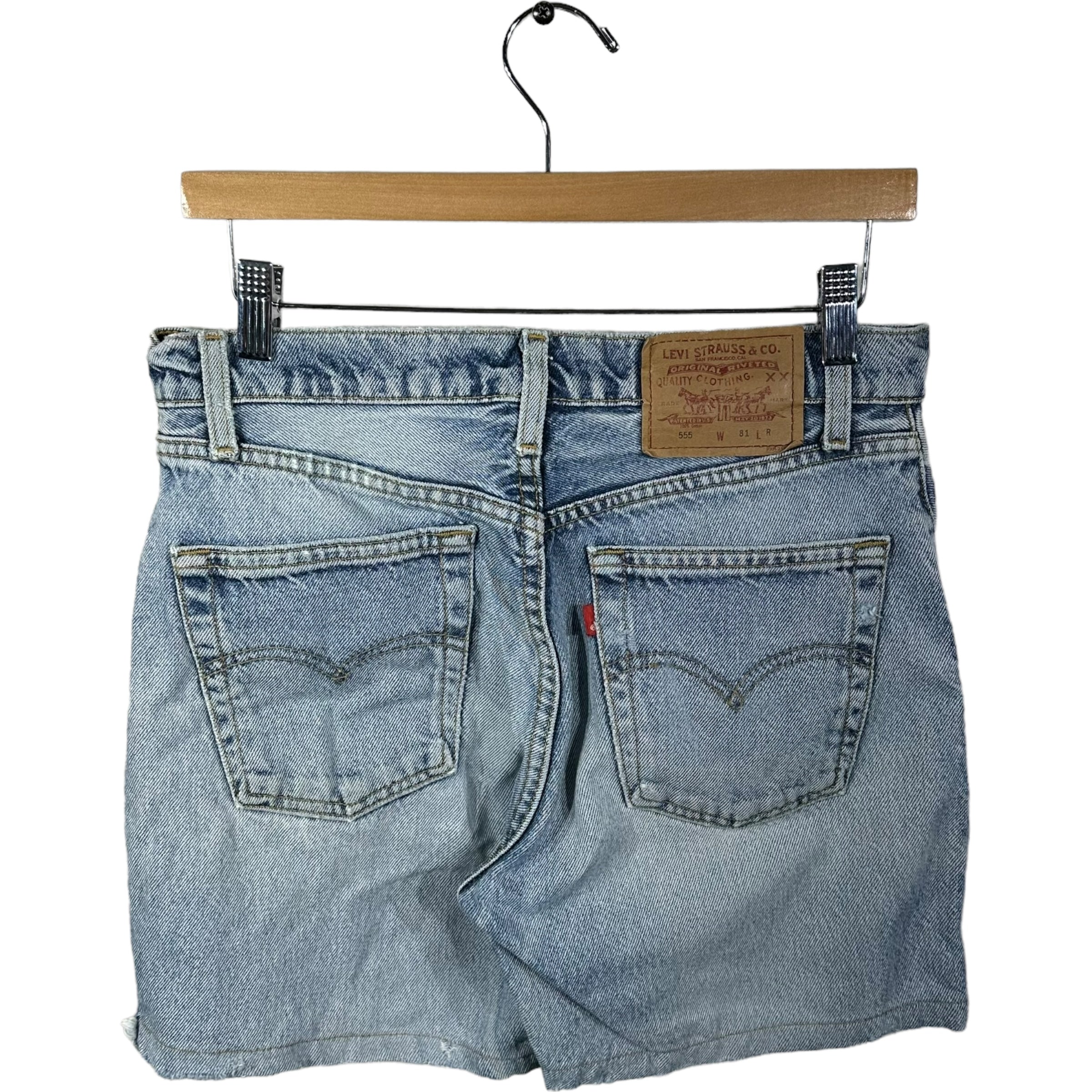 Vintage Levis 555 Denim Shorts