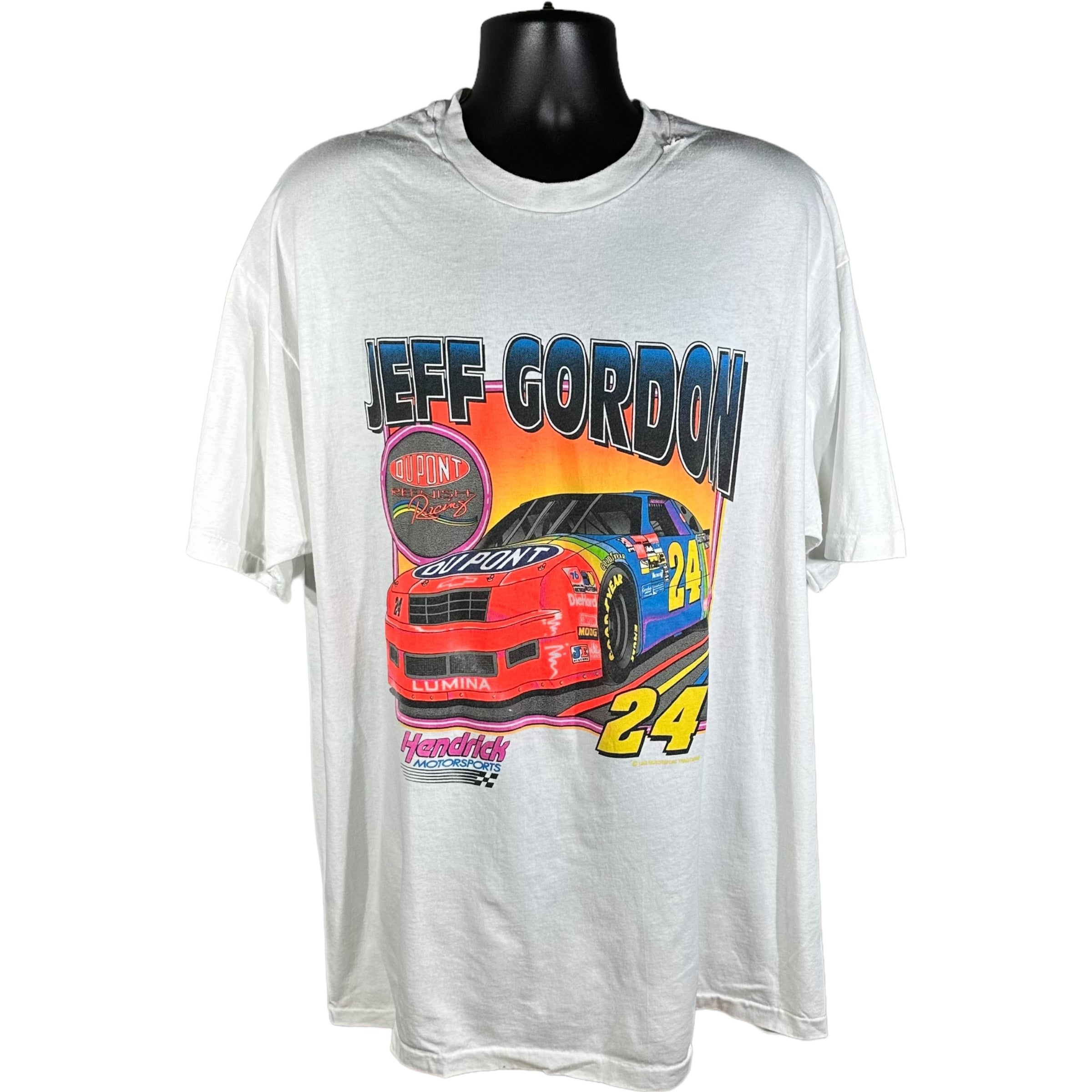 Vintage Jeff Gordan Du Point Refinish Racing Tee