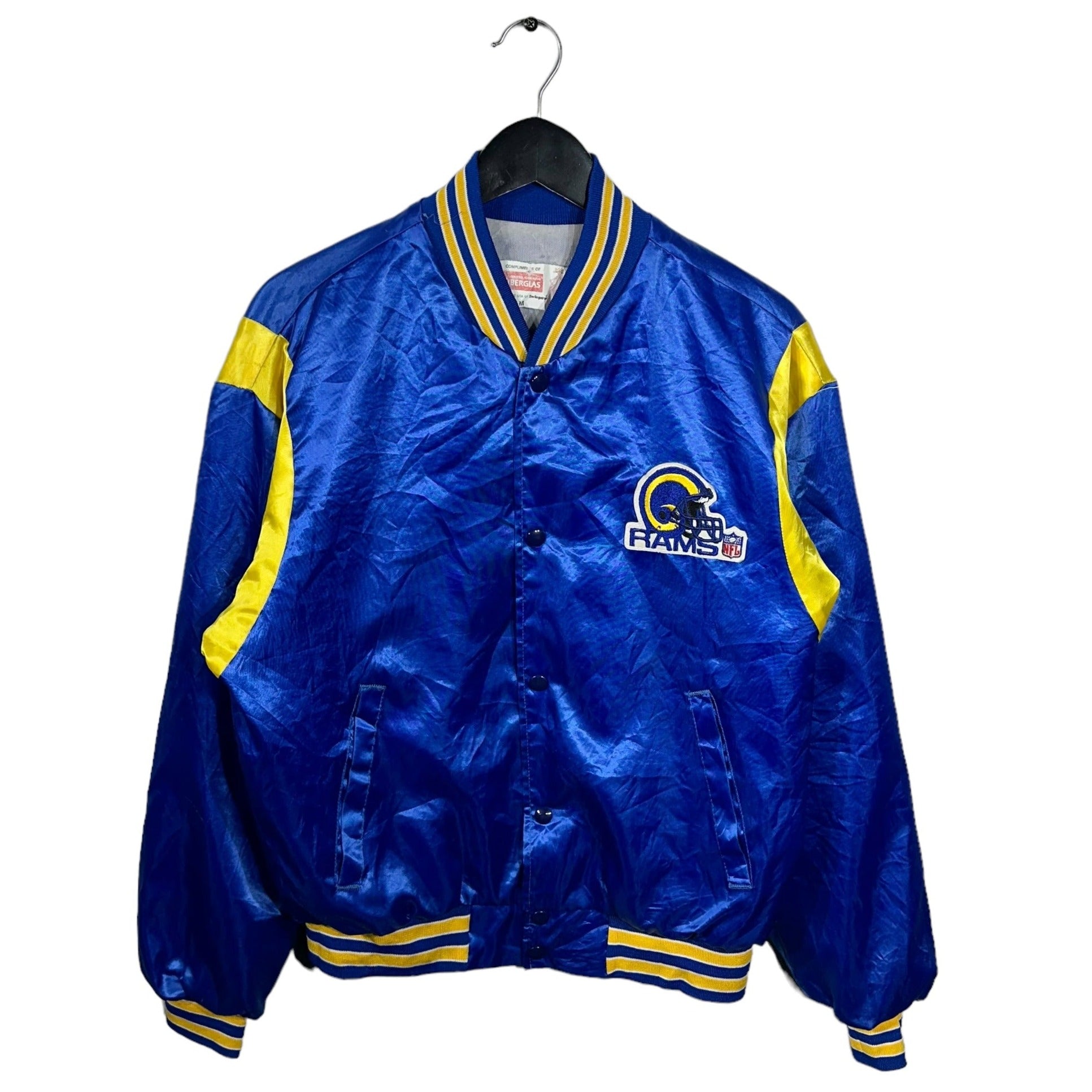 Vintage St. Louis Rams Satin Bomber Jacket