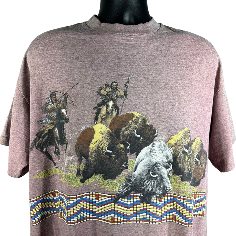 Vintage Native American Buffalo Tee