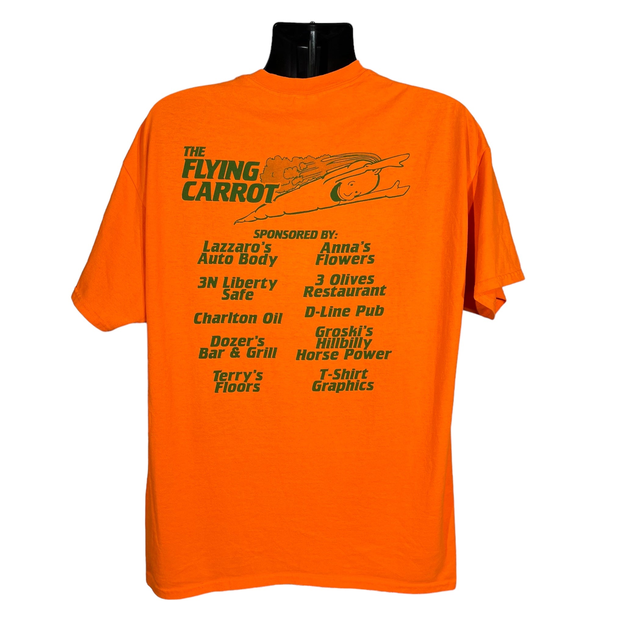 Vintage Yule Cook "The Flying Carrot" Racing Tee