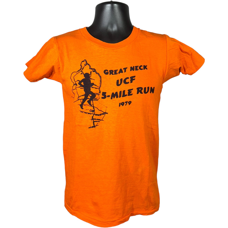 Vintage Great Neck UCF 5-Mile Run Tee 1979