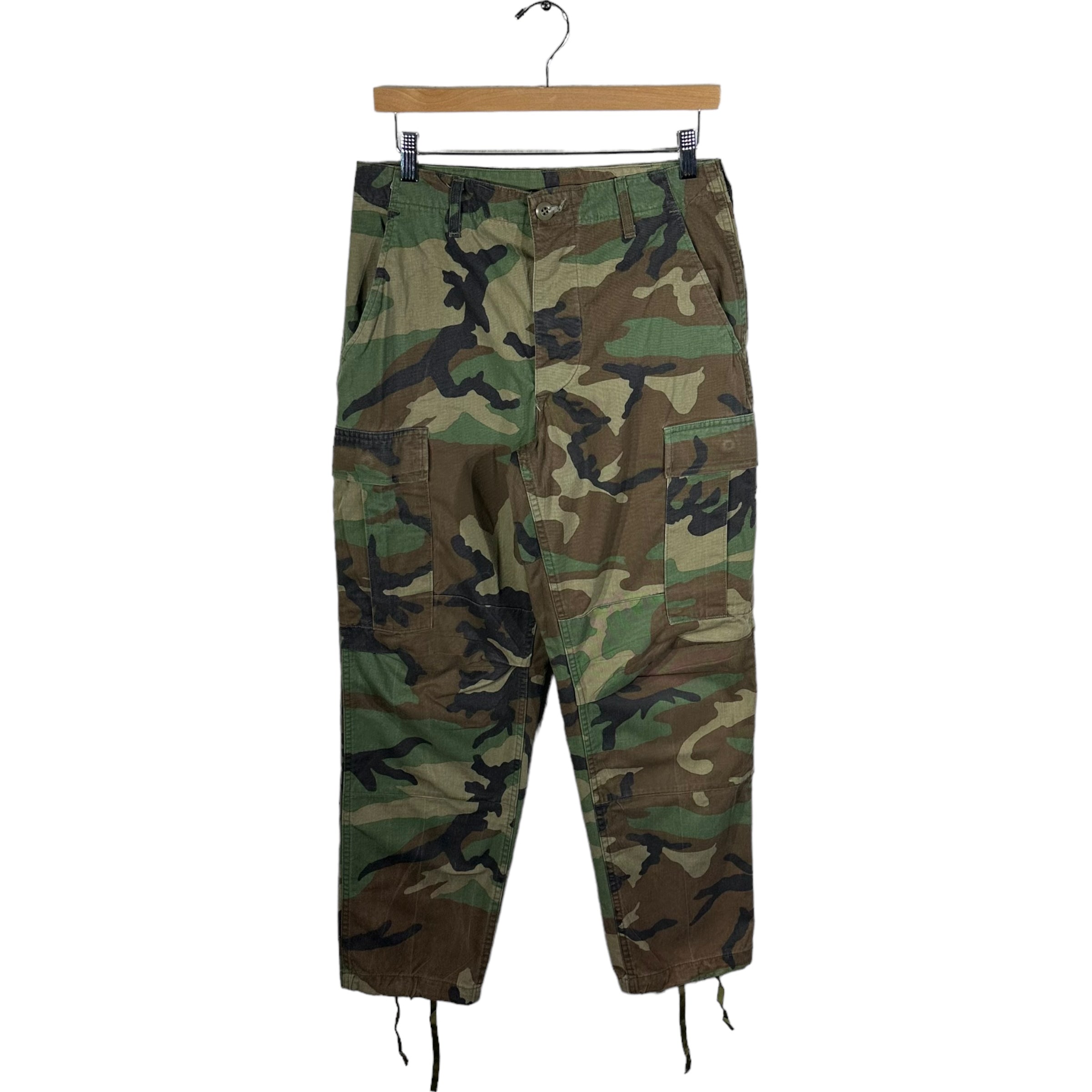 Vintage Military Cruz Personalized Double Knee Cargo Camo Pants
