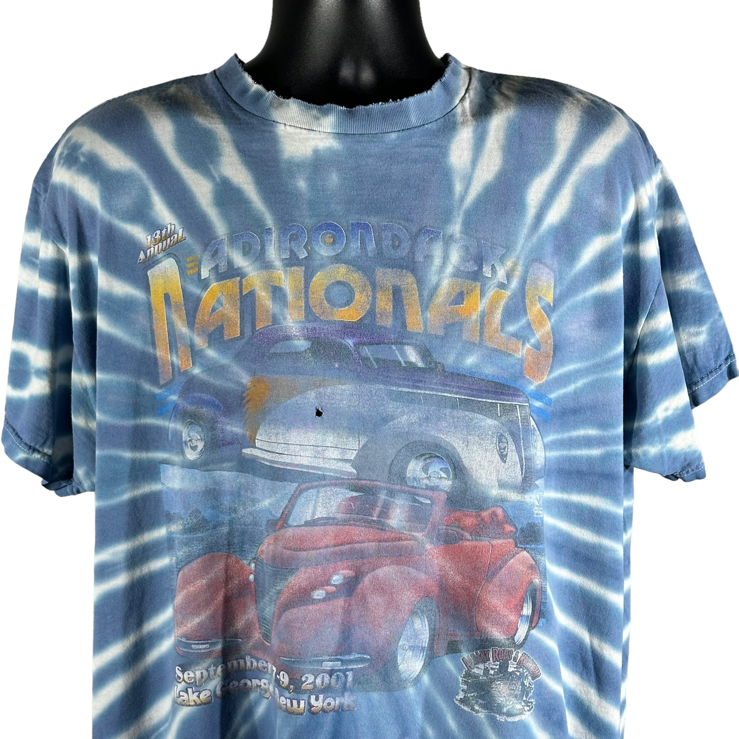 Vintage New York Car Show Distressed Tee