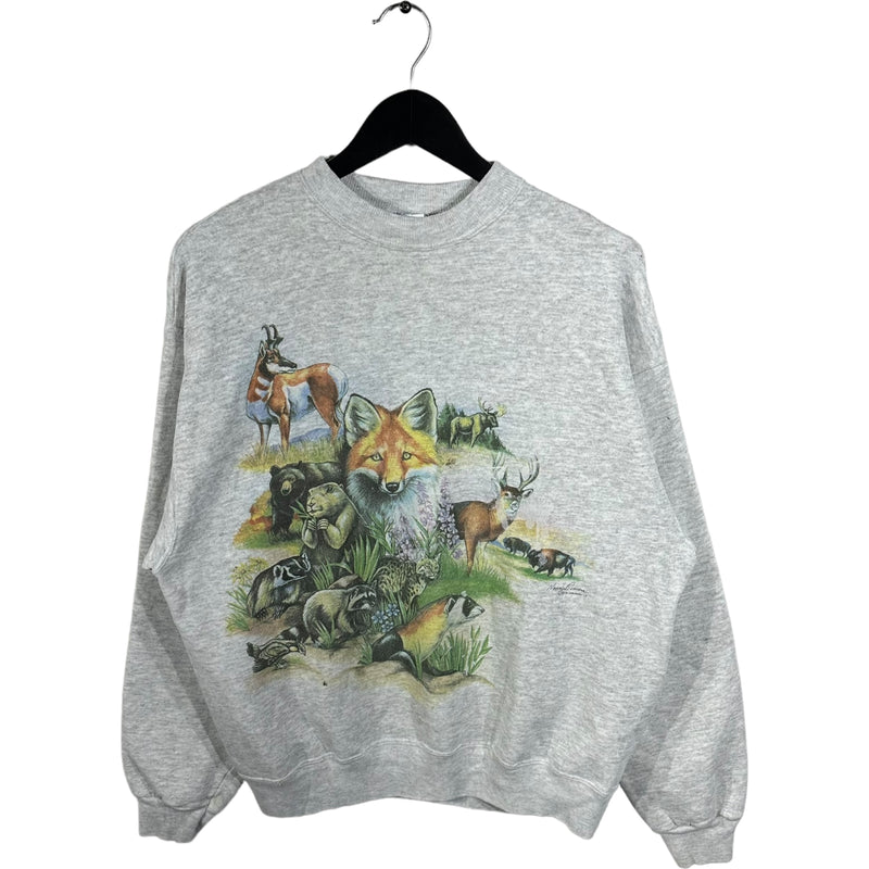 Vintage Wild Life Crewneck 1994