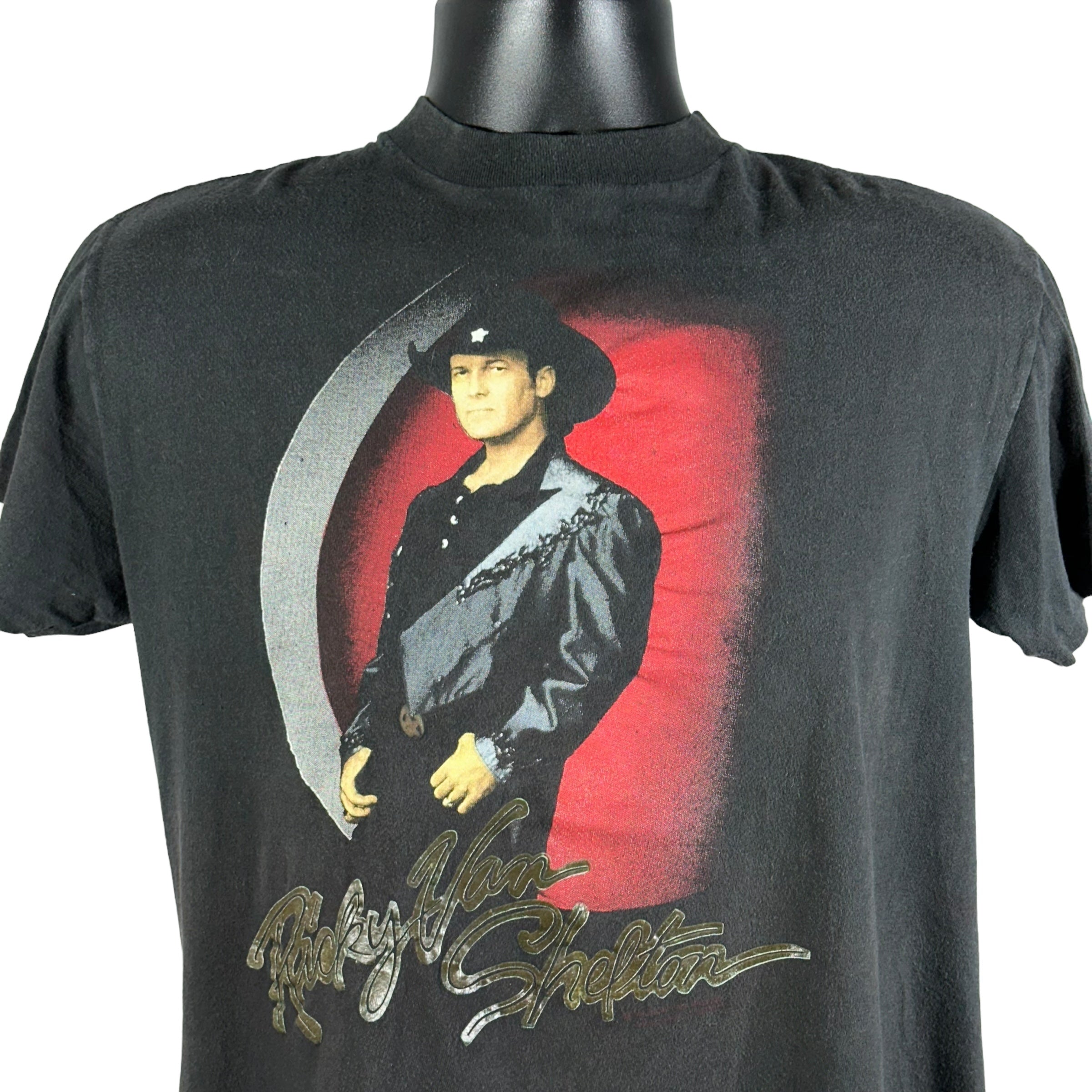 Vintage Rickey Van Shelton Entertainer Of The Year Tee