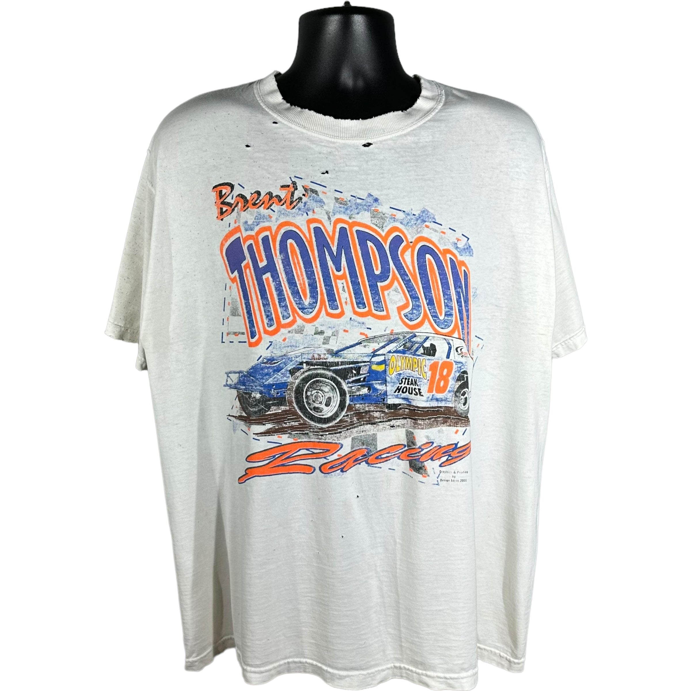 Vintage Brent Thompson Racing Tee