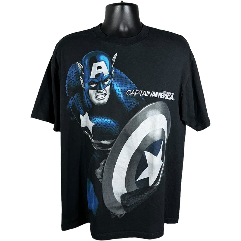 Vintage Y2k Steve Rogers Captain America Tee