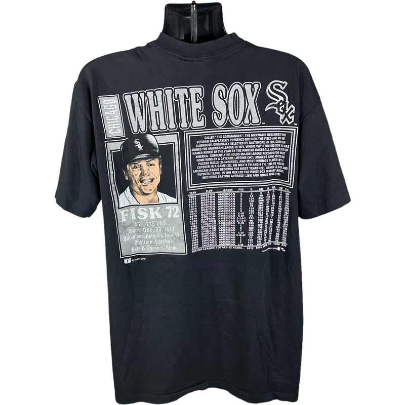 Vintage Chicago White Sox Carlton Fisk #72 Tee 1992