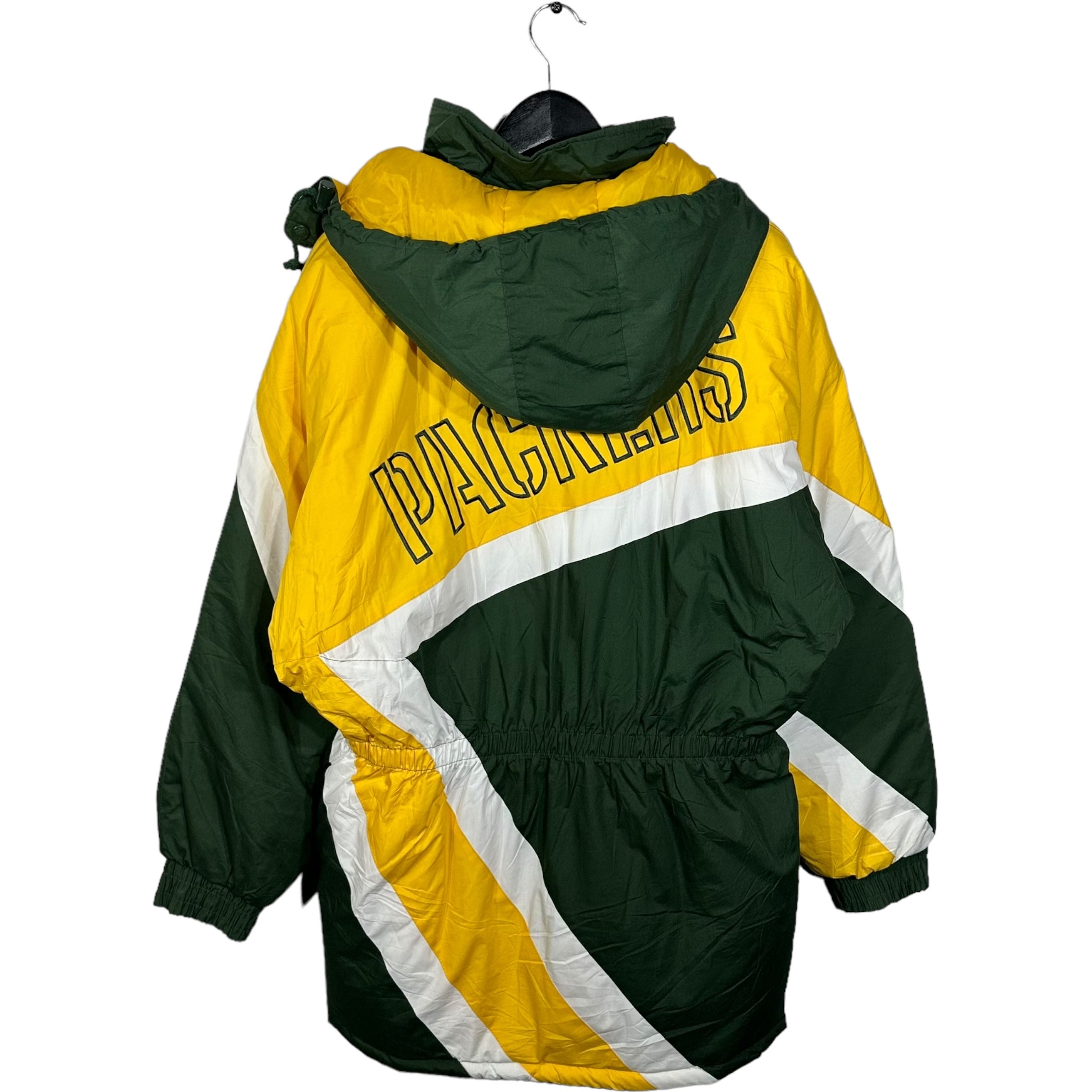 Vintage Green Bay Packers Full Zip Heavy Jacket