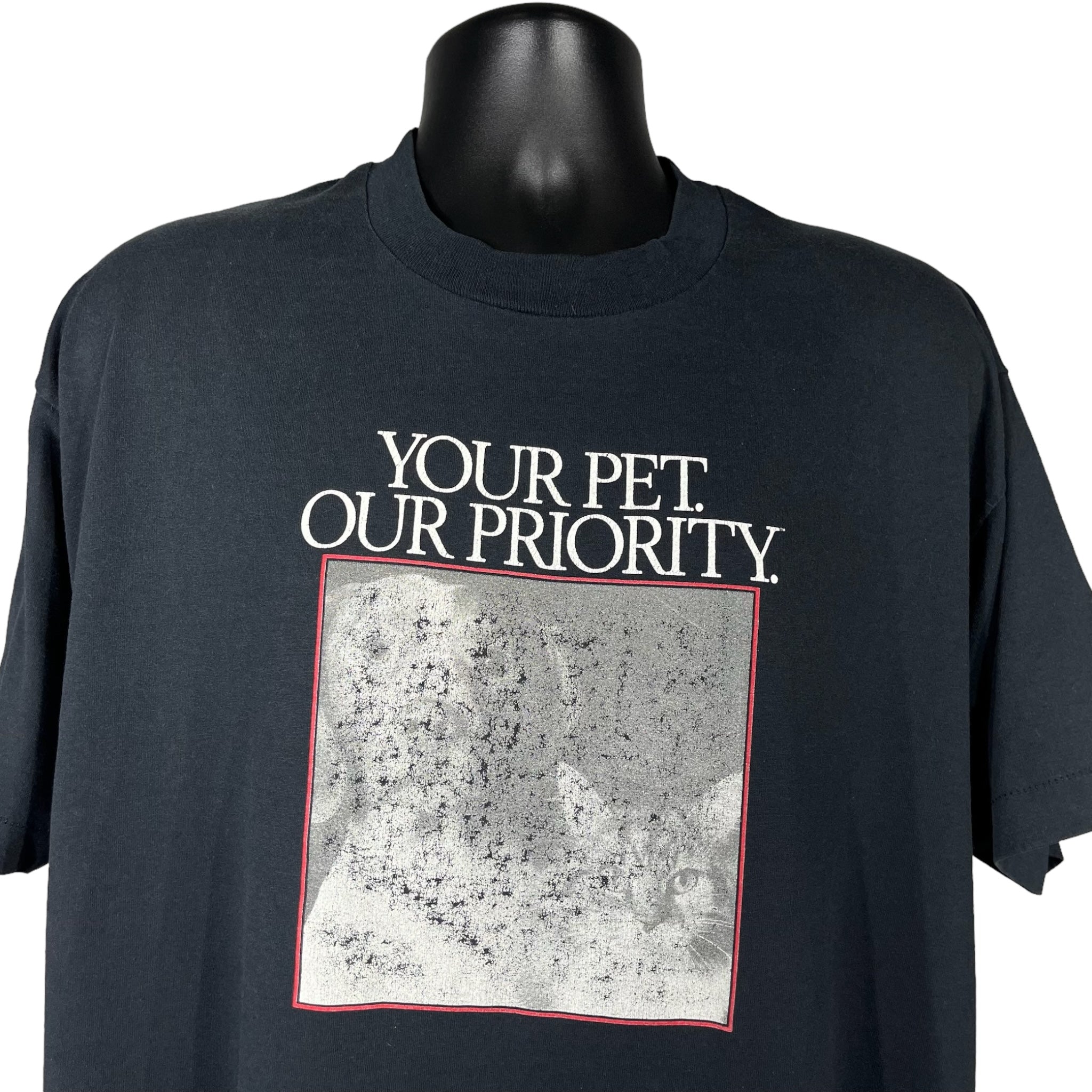 Vintage "Your Pet Our Priority" Tee 90s