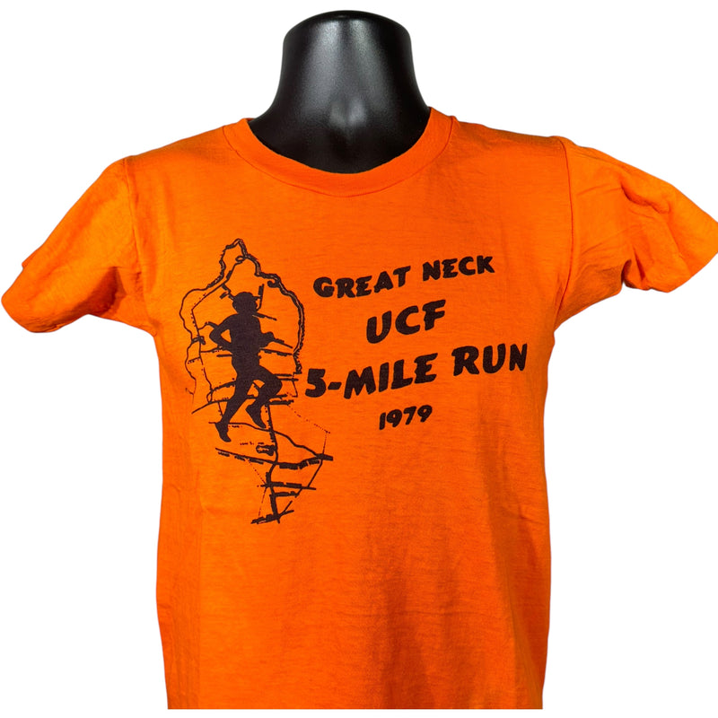 Vintage Great Neck UCF 5-Mile Run Tee 1979