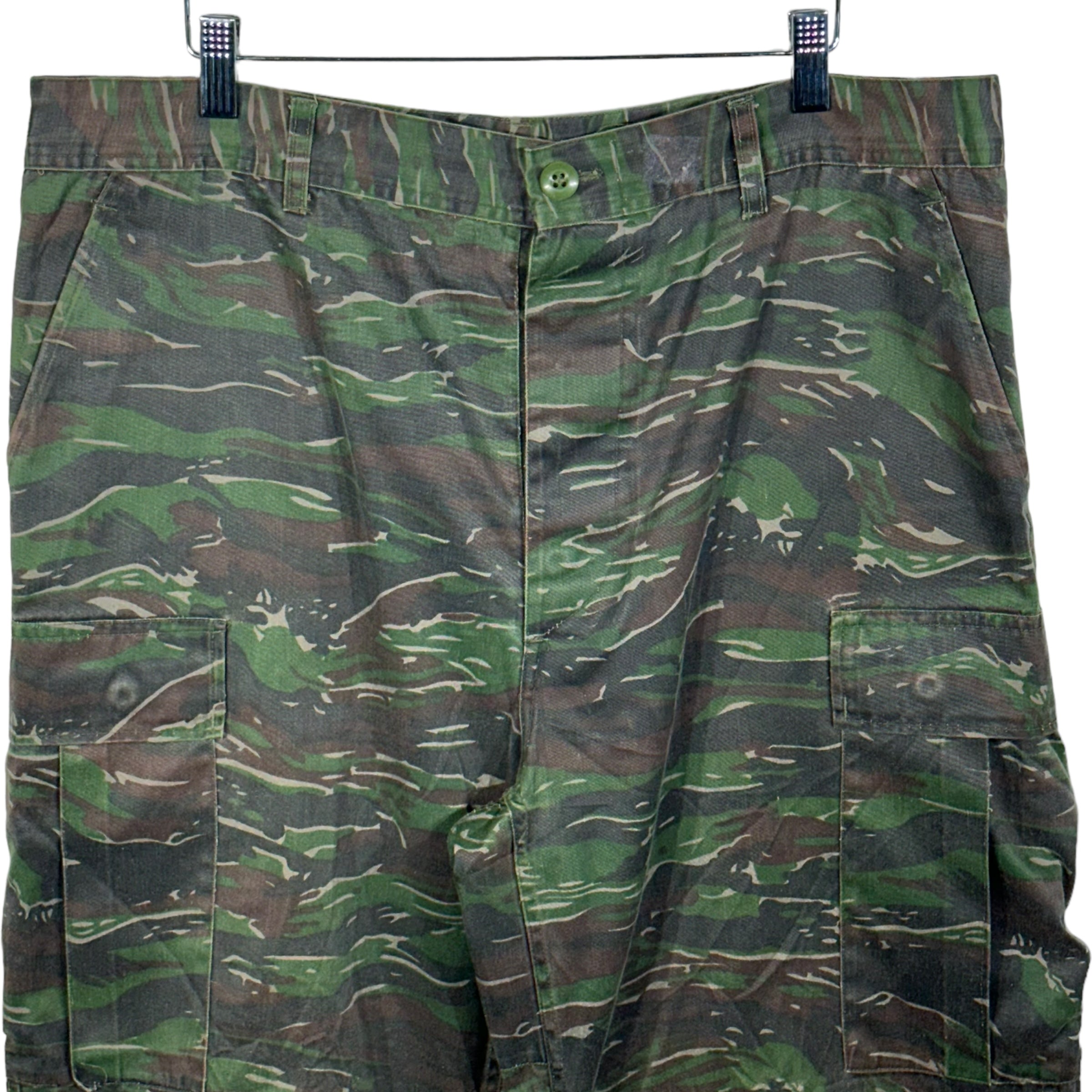 Vintage Military Double Knee Camo Pants