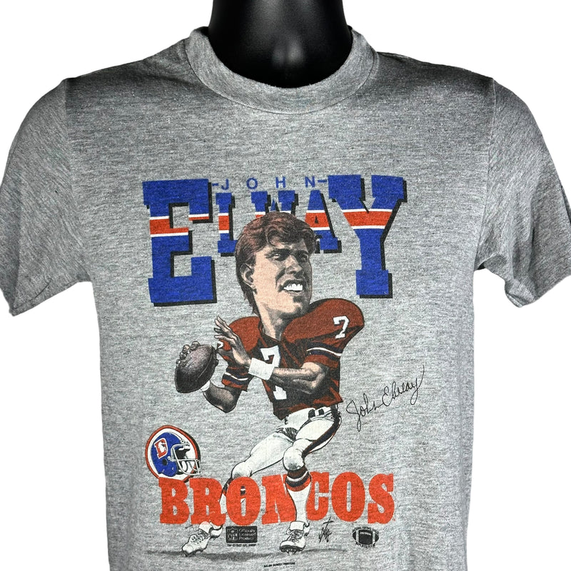 Vintage Denver Broncos John Elway Tee 80s