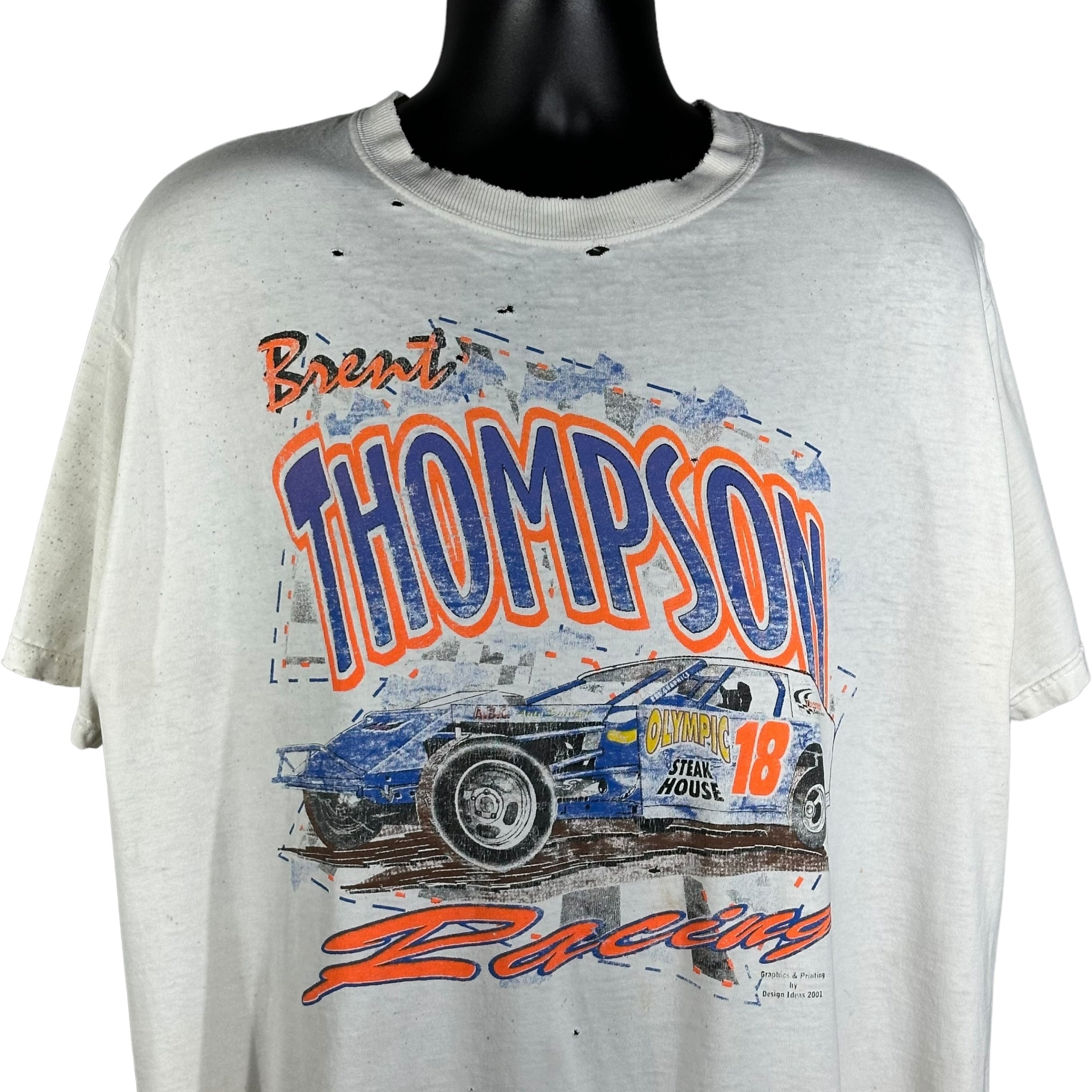 Vintage Brent Thompson Racing Tee