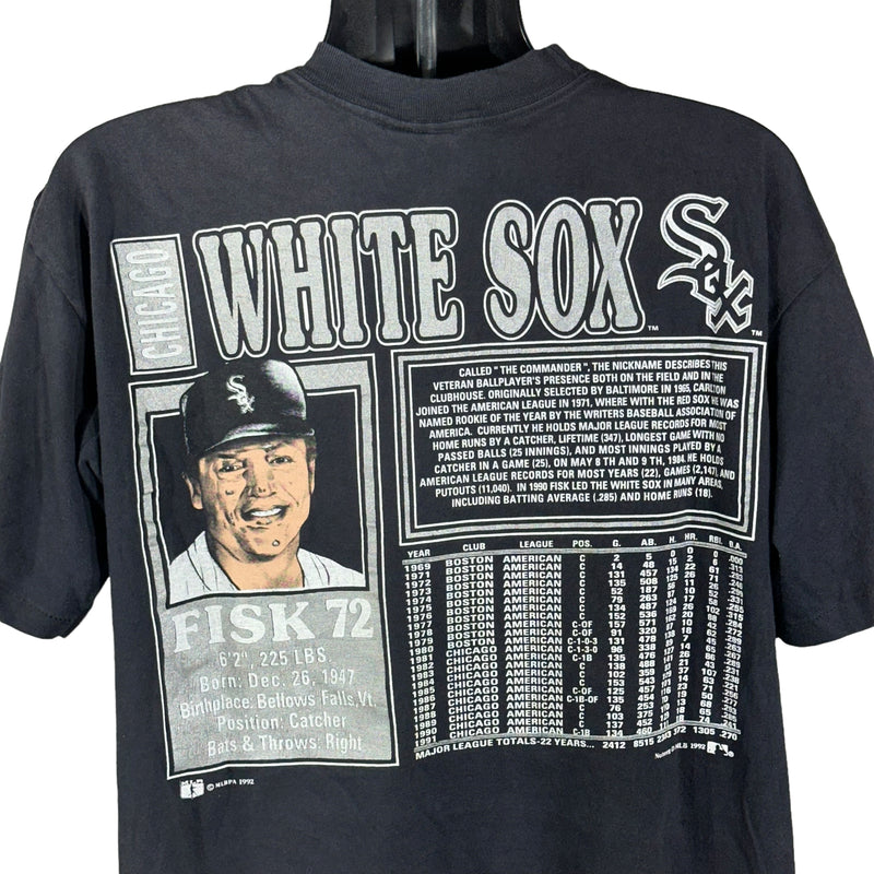 Vintage Chicago White Sox Carlton Fisk #72 Tee 1992